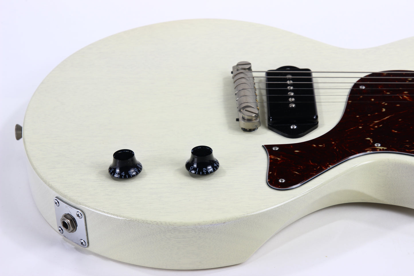 2011 Collings 290 DC S Vintage White w/ Tortoise Pickguard - 1 P90, Junior-Type, Ameritage Case
