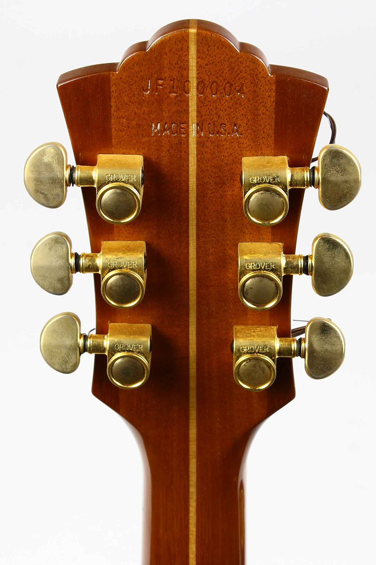 1992 Guild JF-100 NT CRV Carved Heel, Abalone, Jumbo Folk Body w Original Case & Tag!