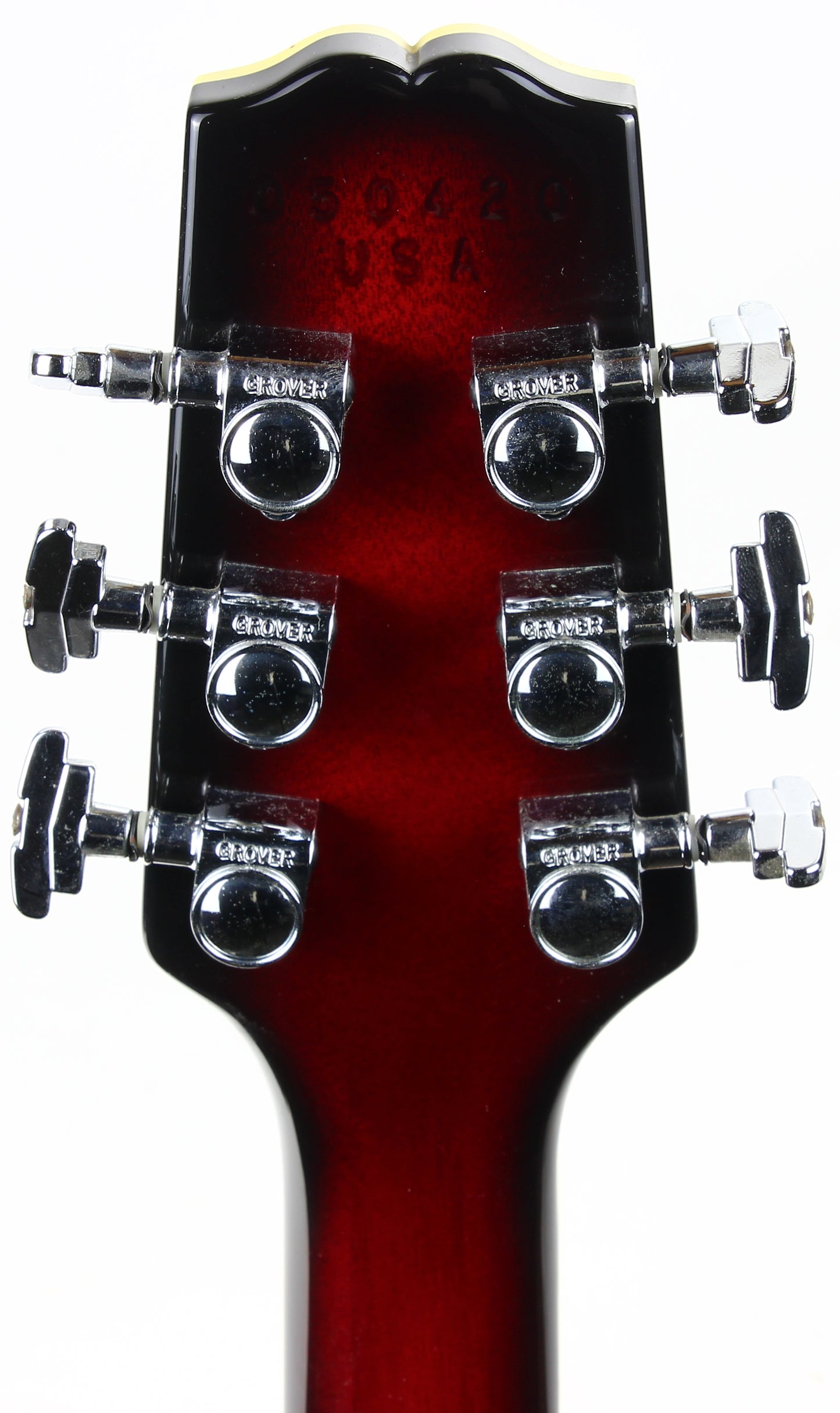 CLEAN! 2000 Hamer USA Newport Pro Black Cherry Burst - Solid Carved Spruce Top, Hollowbody Guitar!