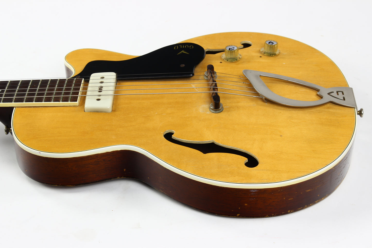 1961 Guild M-65 Freshman Natural Rare FULL SIZE MODEL! w Original Case not 3/4