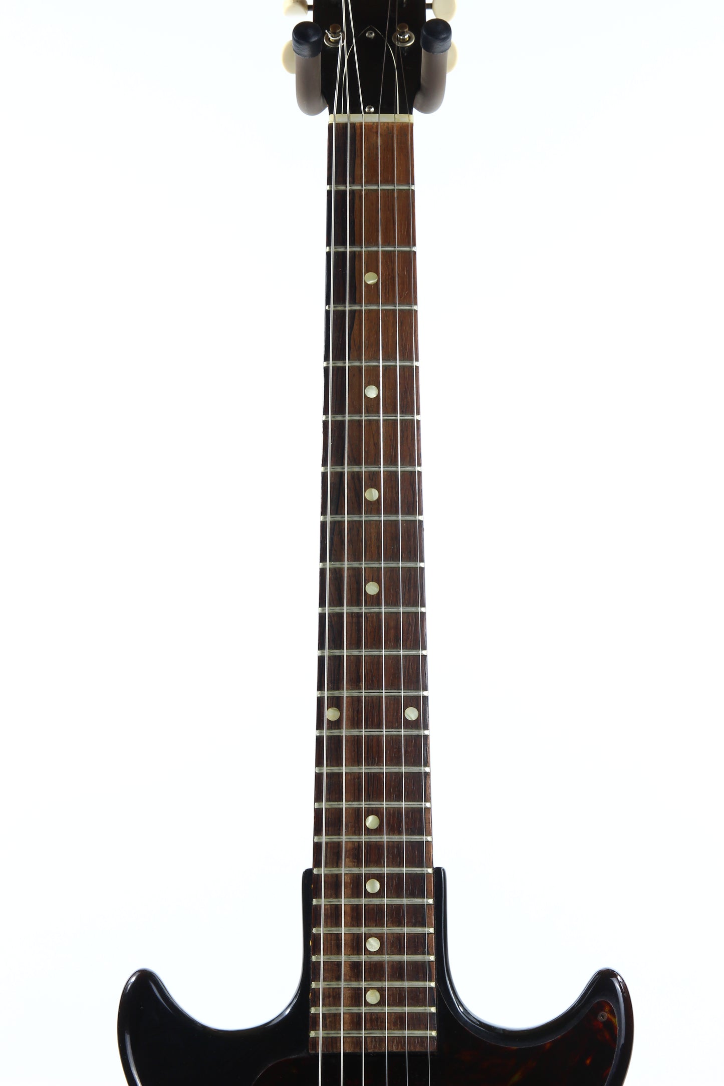 CLEAN! 1963 Epiphone Olympic Double Melody Maker D Doublecut 2-Pickup Gibson - Sunburst, Original Case, Vintage SB722D