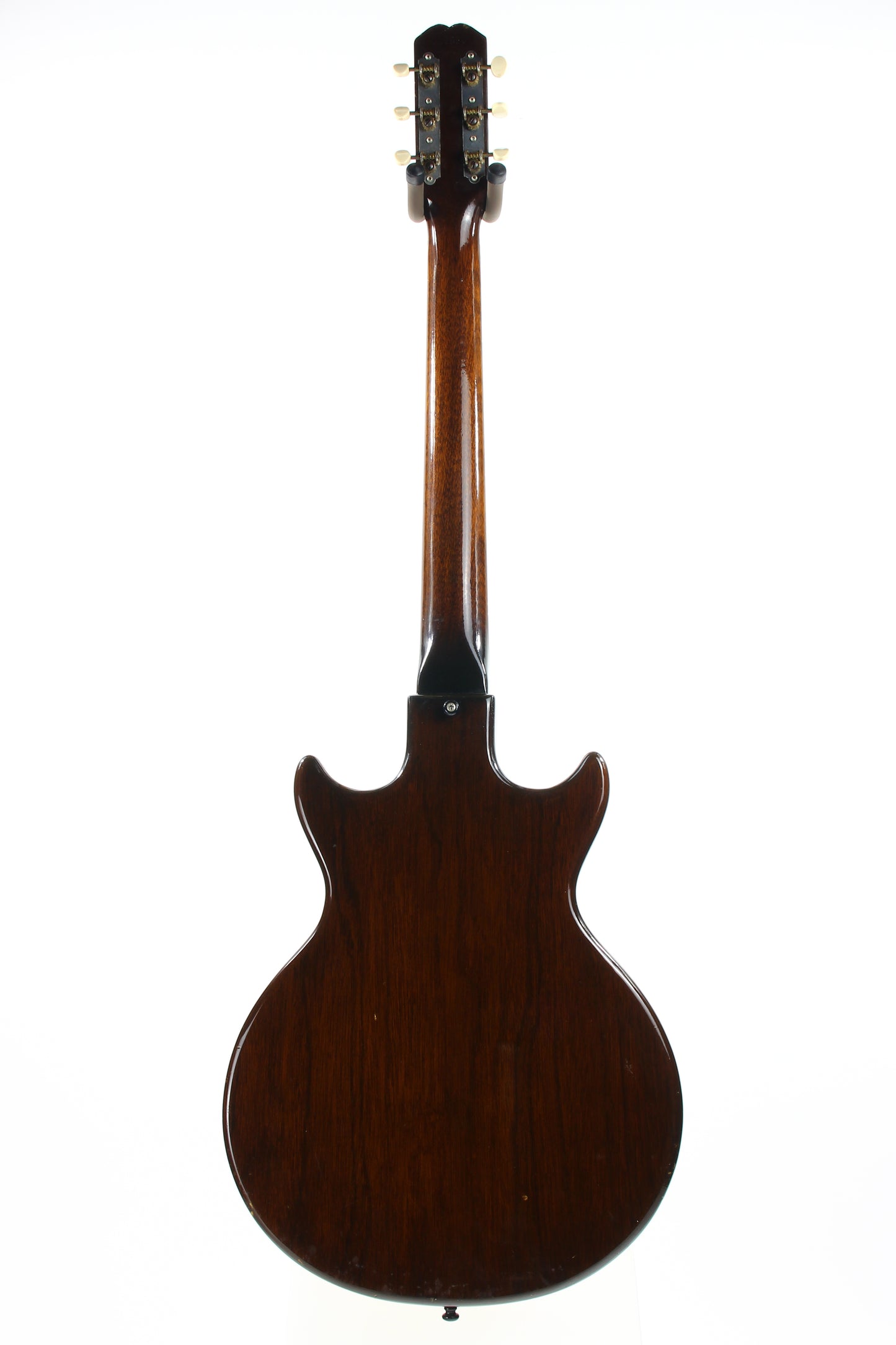 CLEAN! 1963 Epiphone Olympic Double Melody Maker D Doublecut 2-Pickup Gibson - Sunburst, Original Case, Vintage SB722D