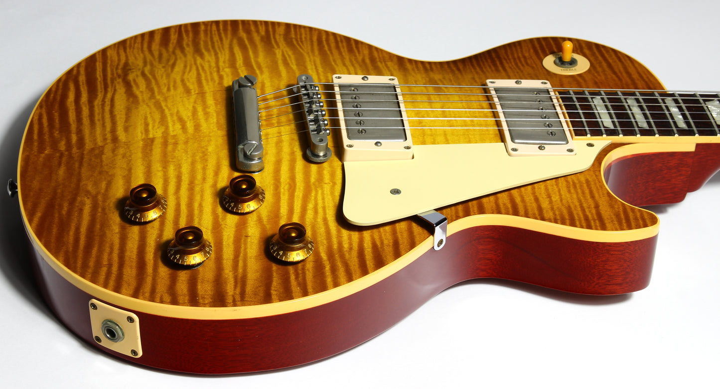 1998 Gibson '58 Les Paul Standard Historic Reissue Flametop! 1958 R8 1959 R9 Custom Shop - YAMANO! Good-Wood Era!