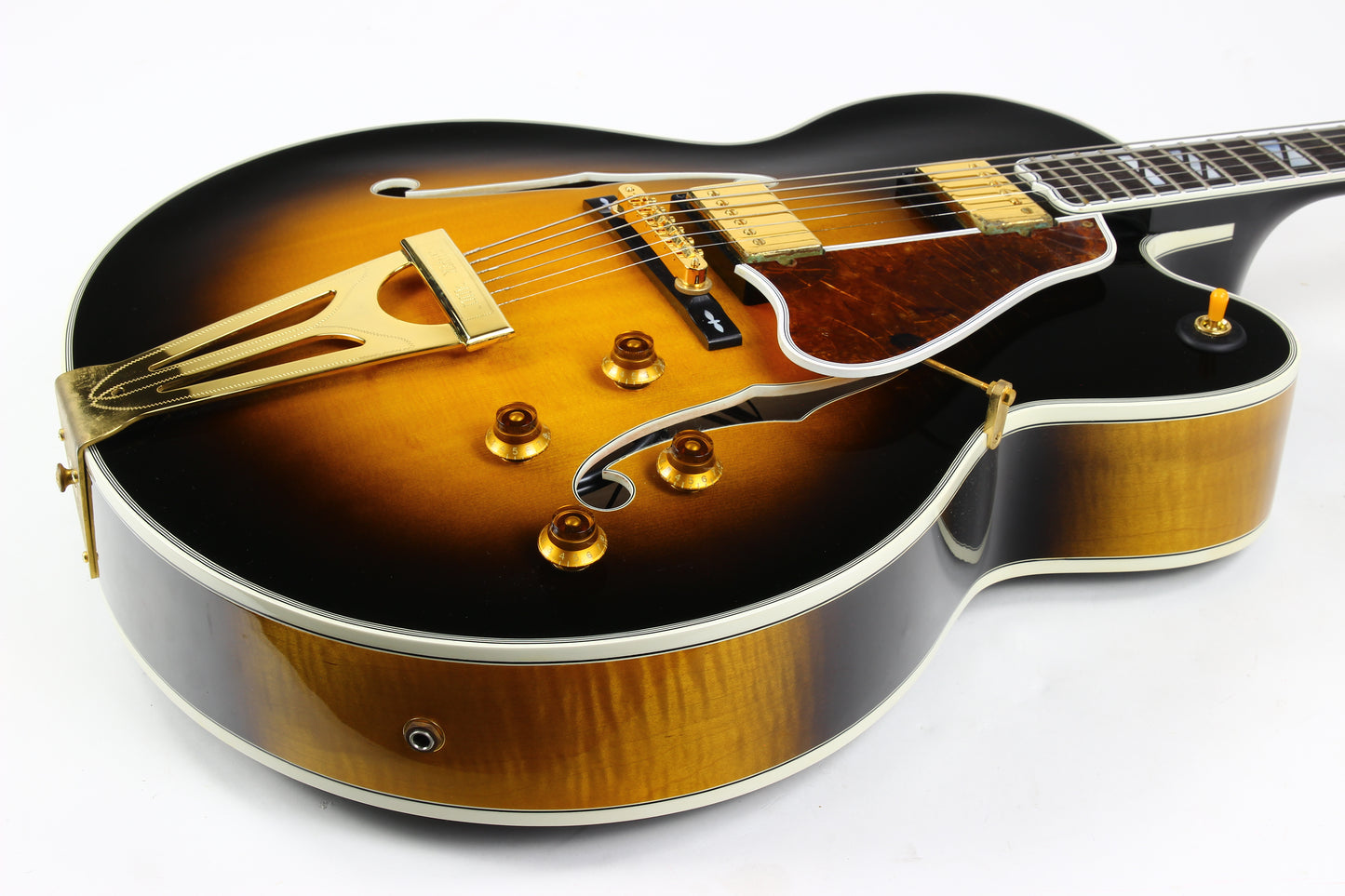 1996 Gibson Custom Shop Super 400 CES Tobacco Sunburst Archtop Electric Guitar!
