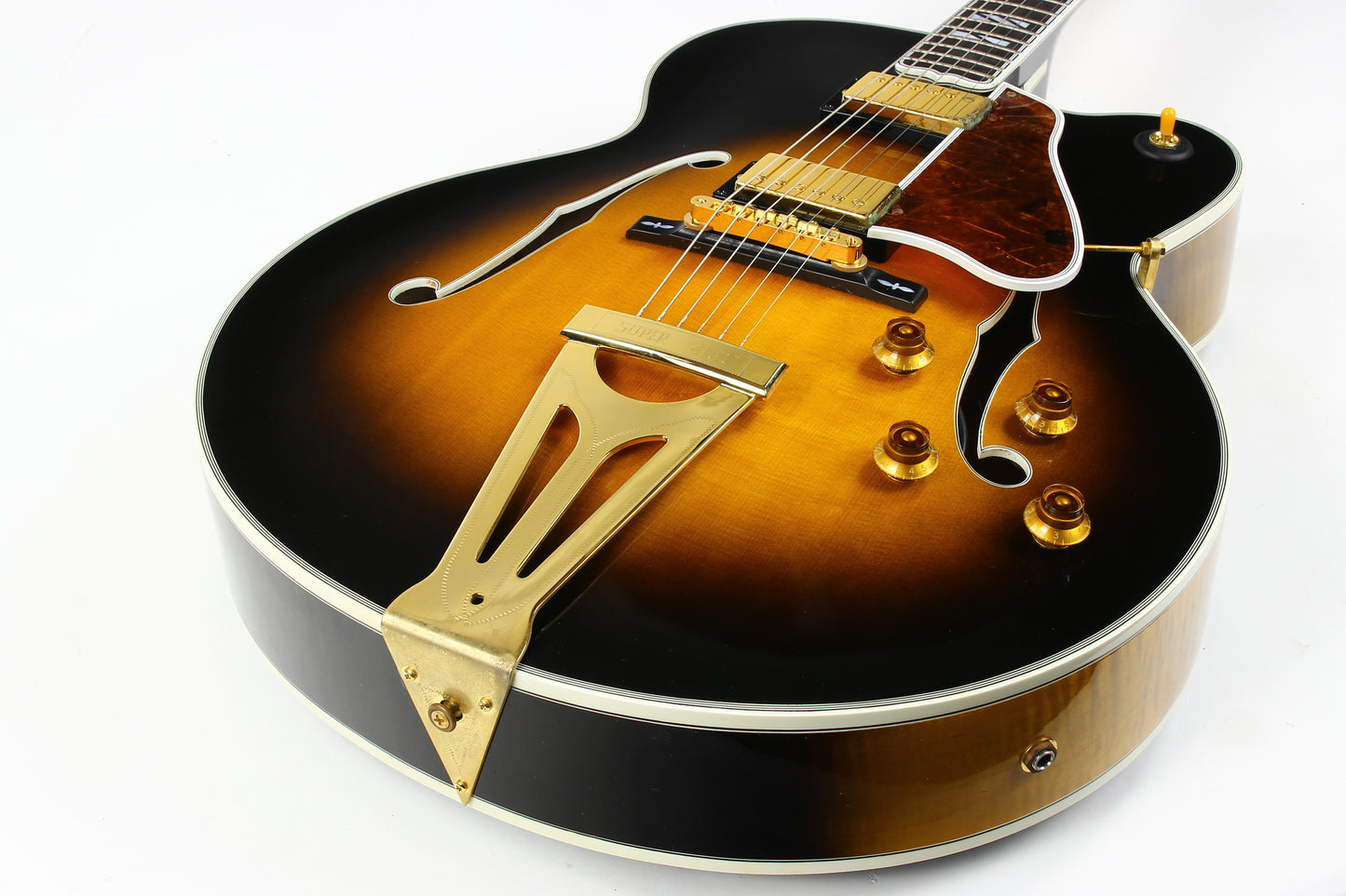 1996 Gibson Custom Shop Super 400 CES Tobacco Sunburst Archtop Electric Guitar!