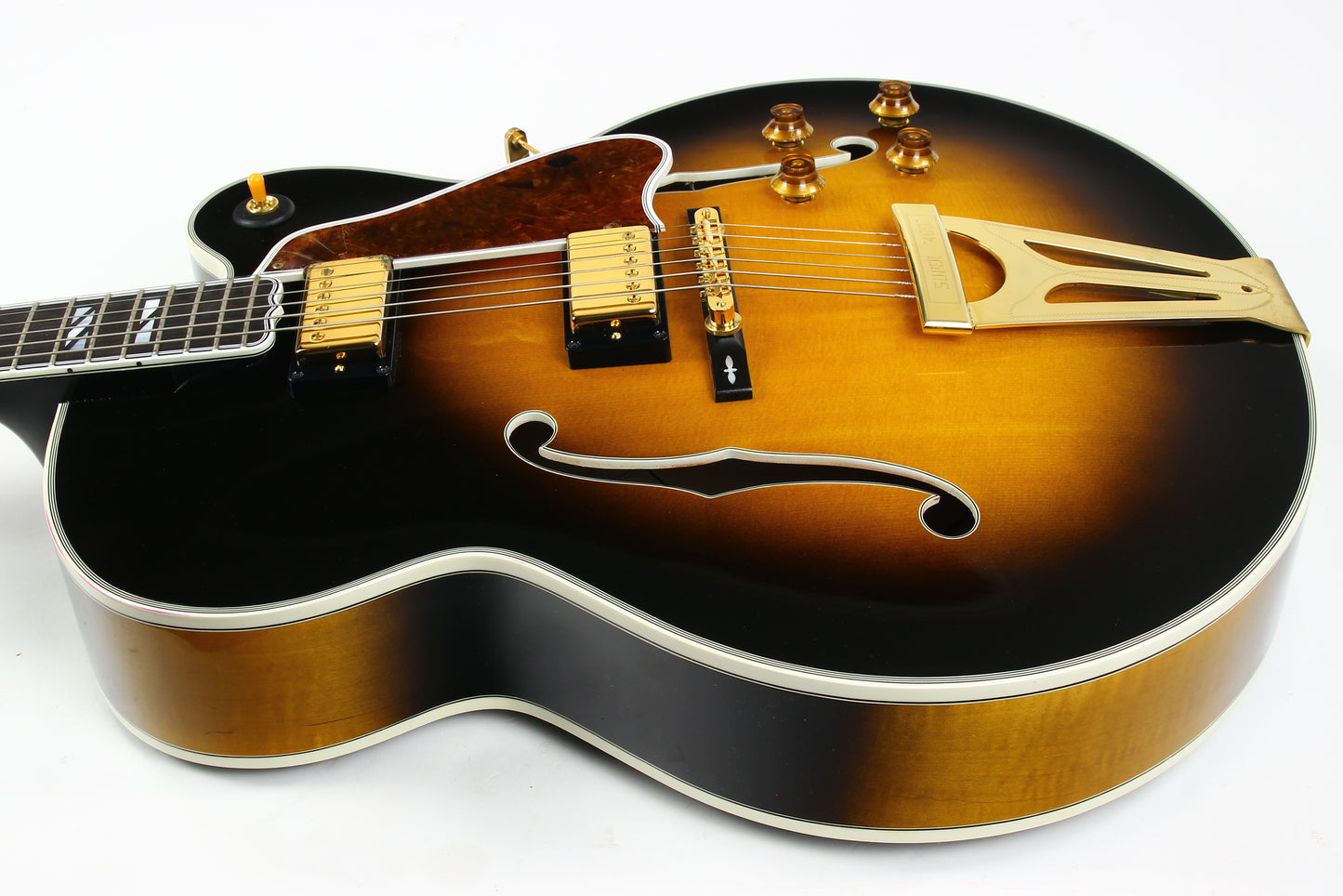 1996 Gibson Custom Shop Super 400 CES Tobacco Sunburst Archtop Electric Guitar!