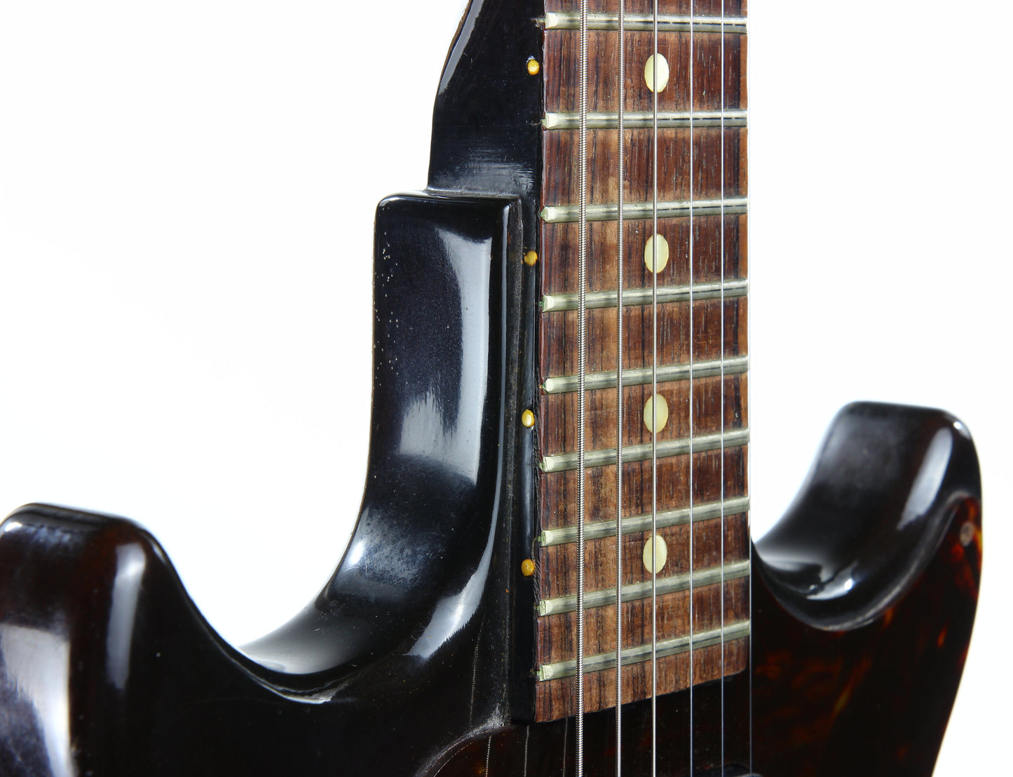 CLEAN! 1963 Epiphone Olympic Double Melody Maker D Doublecut 2-Pickup Gibson - Sunburst, Original Case, Vintage SB722D
