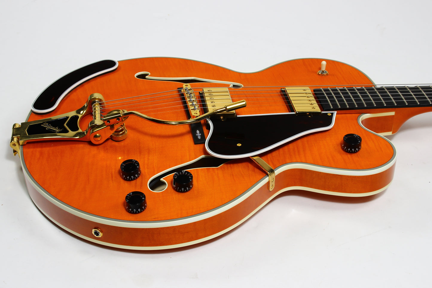2008 Epiphone Japan Elitist Country Deluxe Sunrise Orange MIJ Made in Japan
