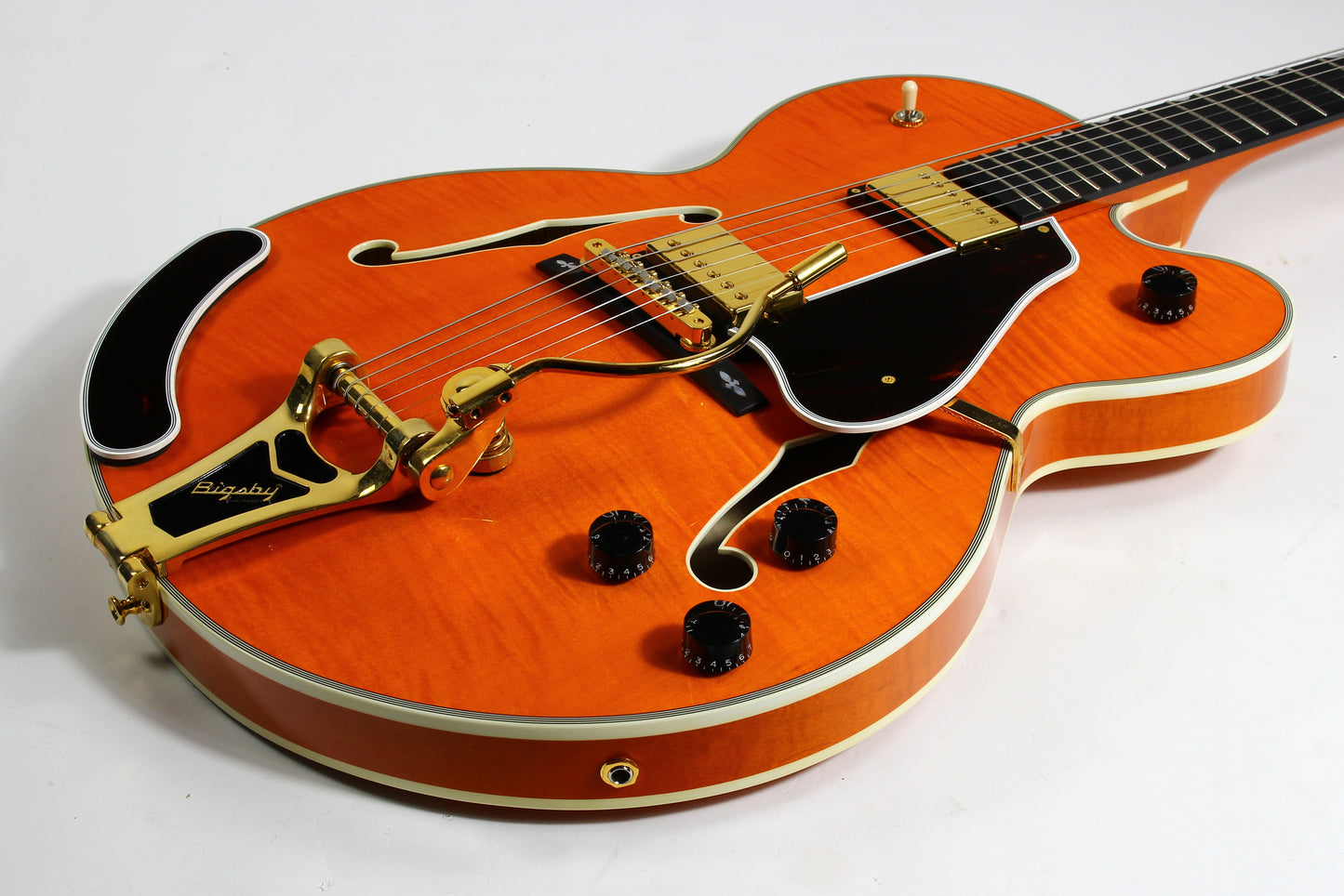 2008 Epiphone Japan Elitist Country Deluxe Sunrise Orange MIJ Made in Japan