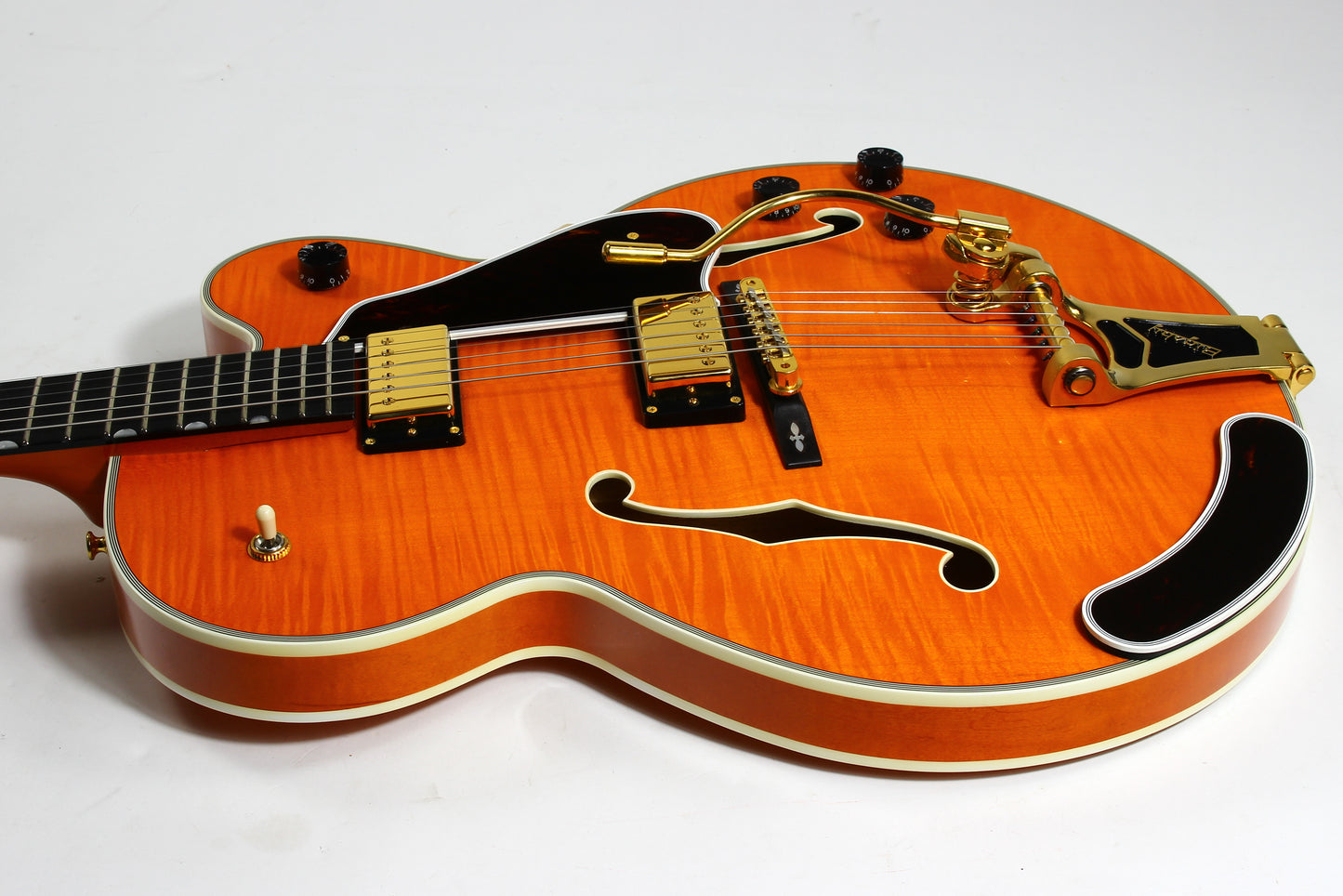2008 Epiphone Japan Elitist Country Deluxe Sunrise Orange MIJ Made in Japan