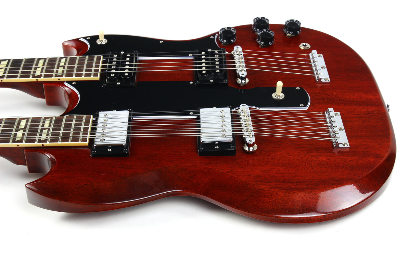 Gibson Custom Shop Jimmy Page 1969 EDS-1275 Double Neck Guitar Cherry Red