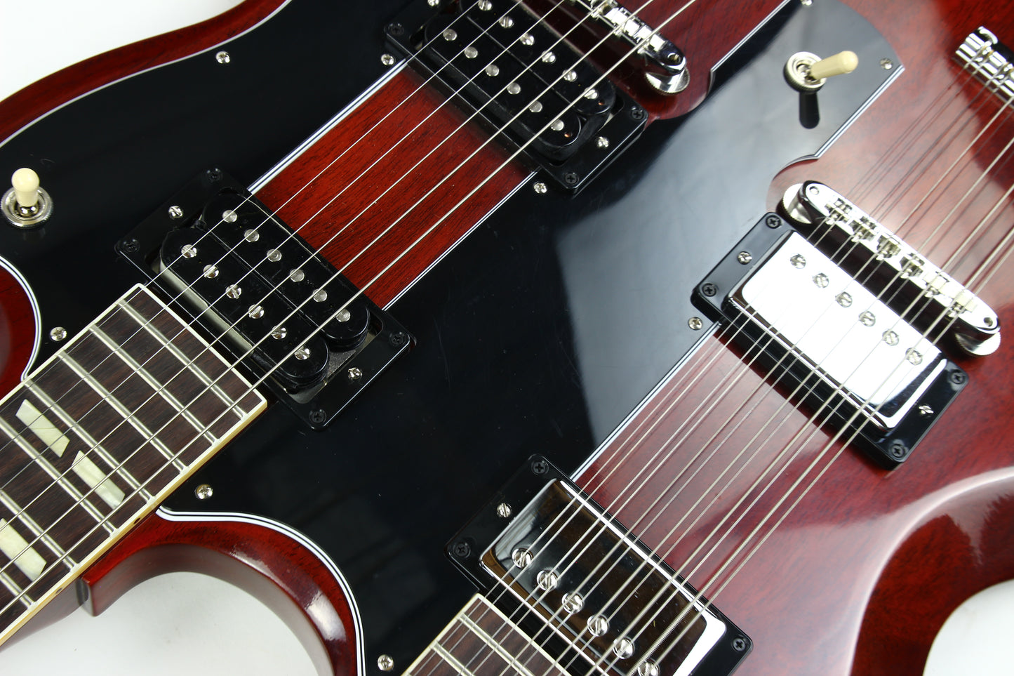 Gibson Custom Shop Jimmy Page 1969 EDS-1275 Double Neck Guitar Cherry Red
