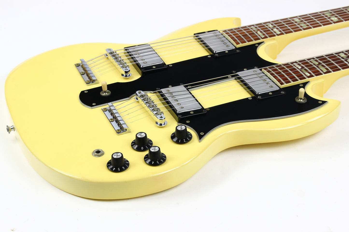 1978 Gibson EDS-1275 Double Neck Alpine White w Original Case & Tag | 100% Original Vintage Doubleneck!