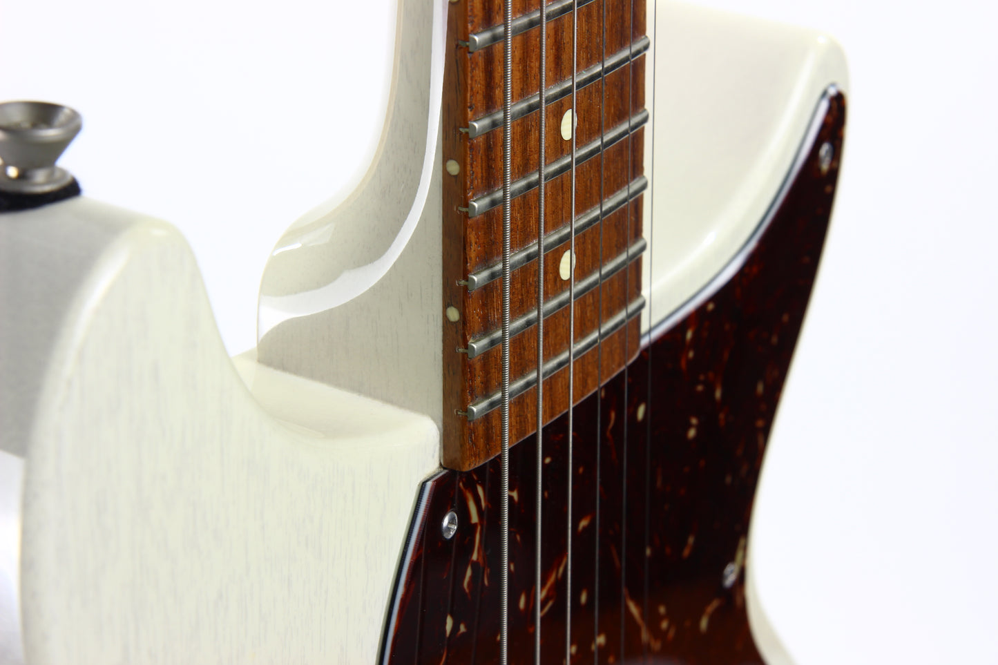 2011 Collings 290 DC S Vintage White w/ Tortoise Pickguard - 1 P90, Junior-Type, Ameritage Case