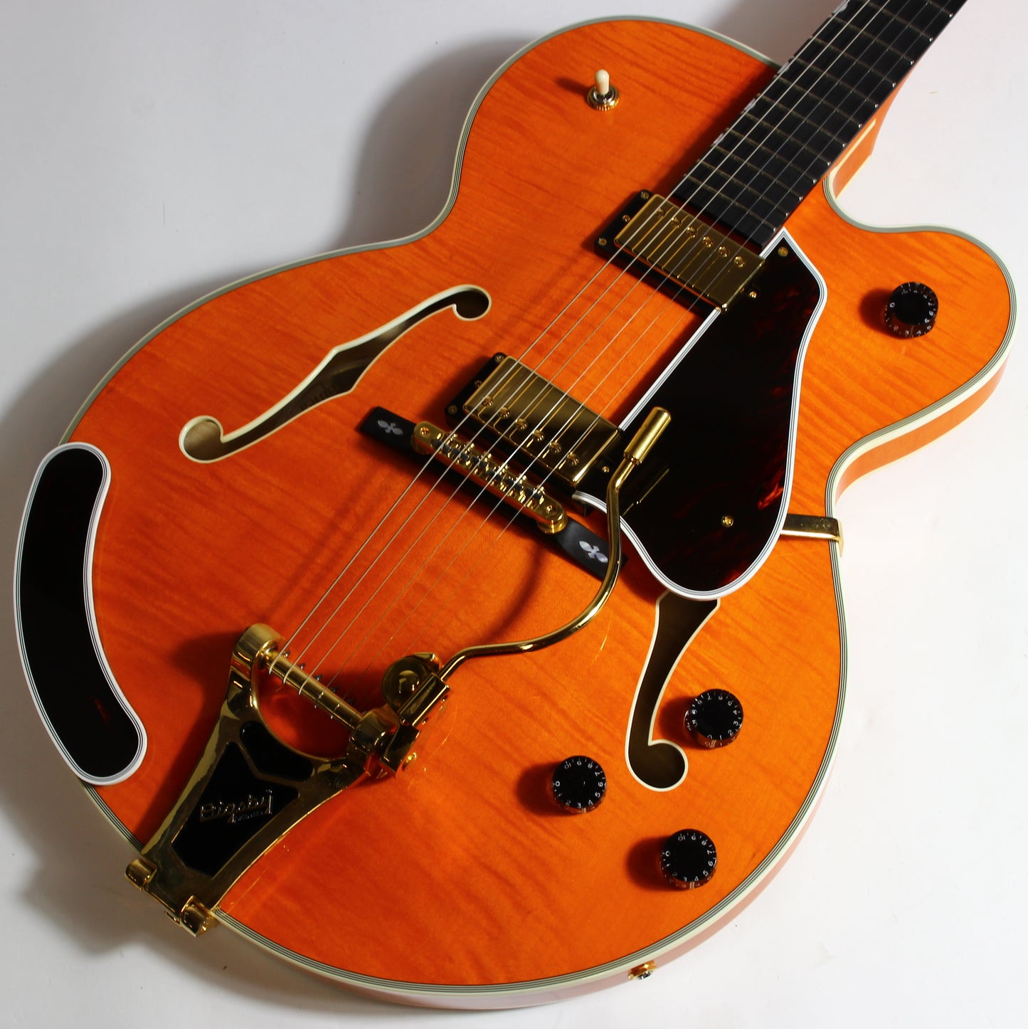 2008 Epiphone Japan Elitist Country Deluxe Sunrise Orange MIJ Made in Japan