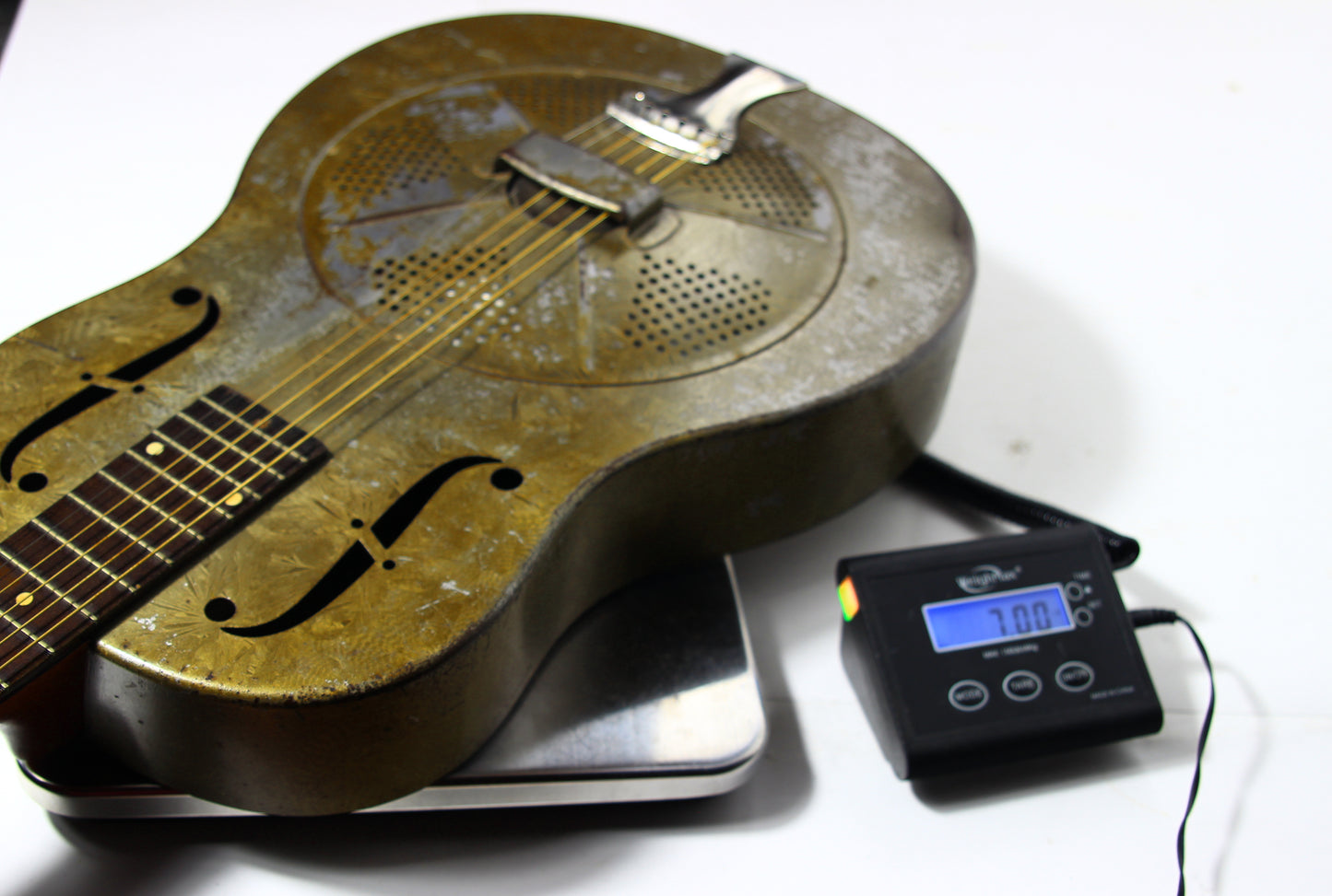 c. 1930 National Style O Sears and Roebuck Duolian Resophonic Resonator Guitar