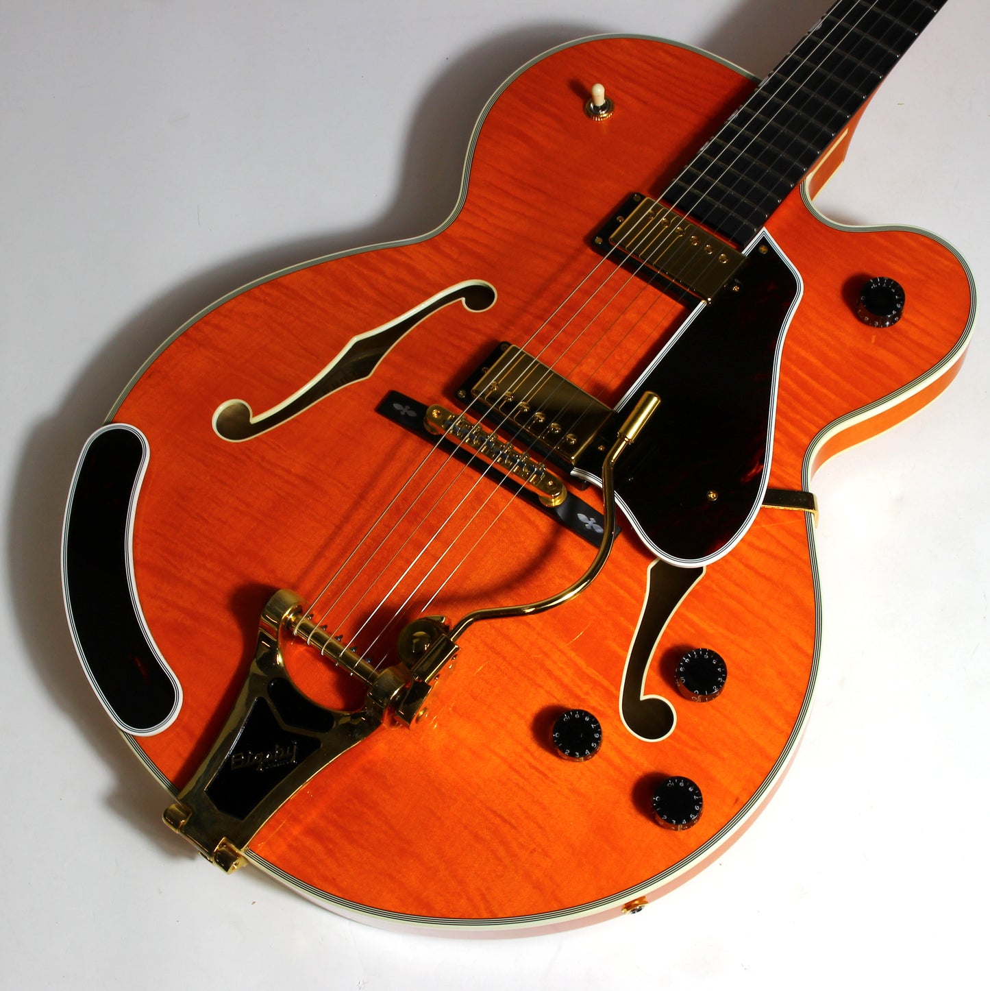 2008 Epiphone Japan Elitist Country Deluxe Sunrise Orange MIJ Made in Japan