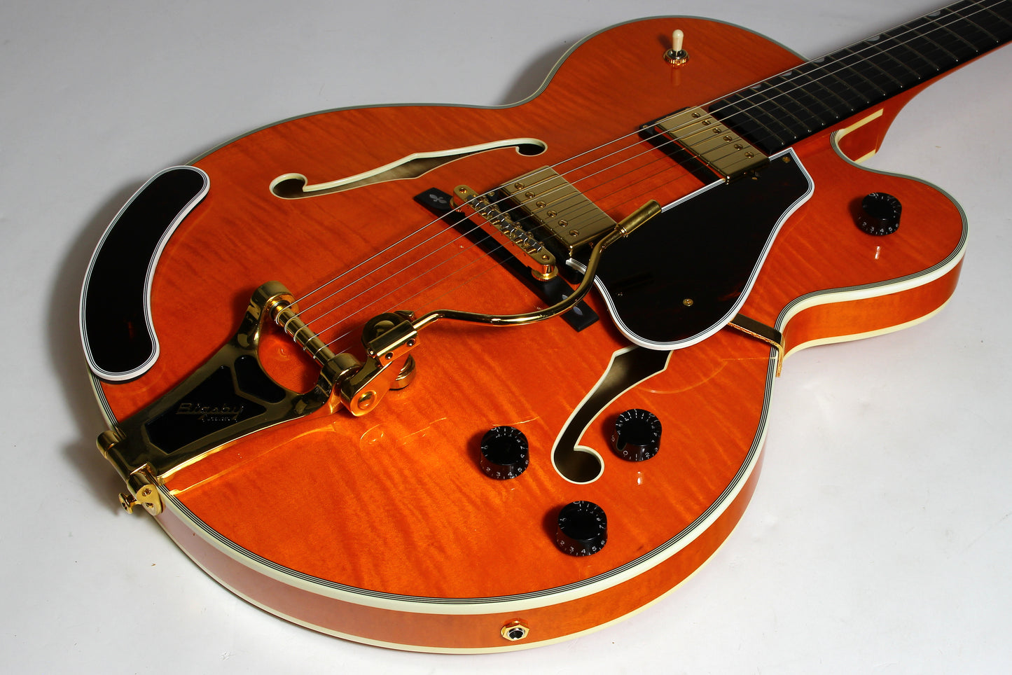 2008 Epiphone Japan Elitist Country Deluxe Sunrise Orange MIJ Made in Japan