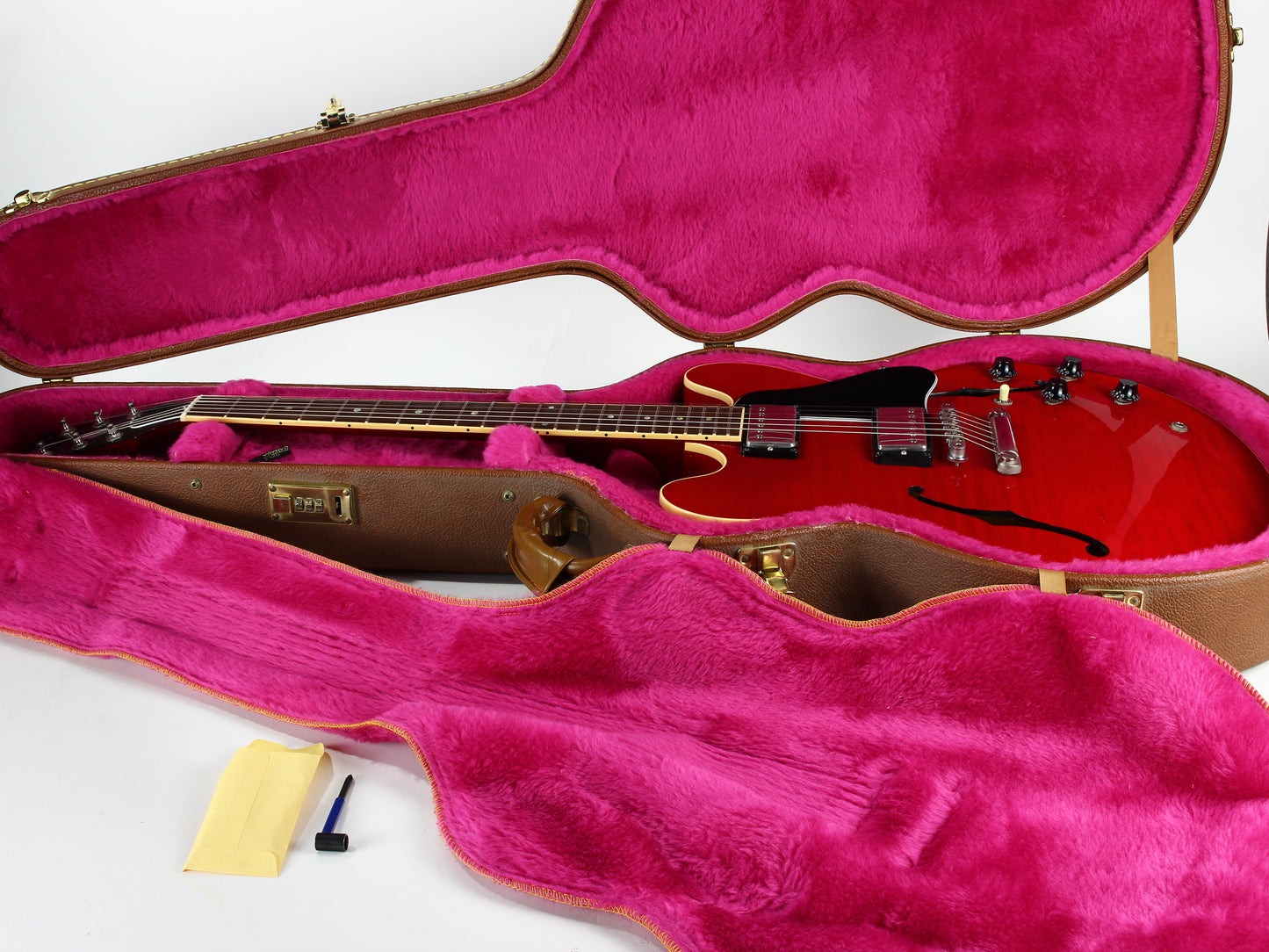 MINTY 1990 Gibson ES-335 Dot Reissue Cherry Red Lightly Figured - '61 Slim Neck, 1980's Spec