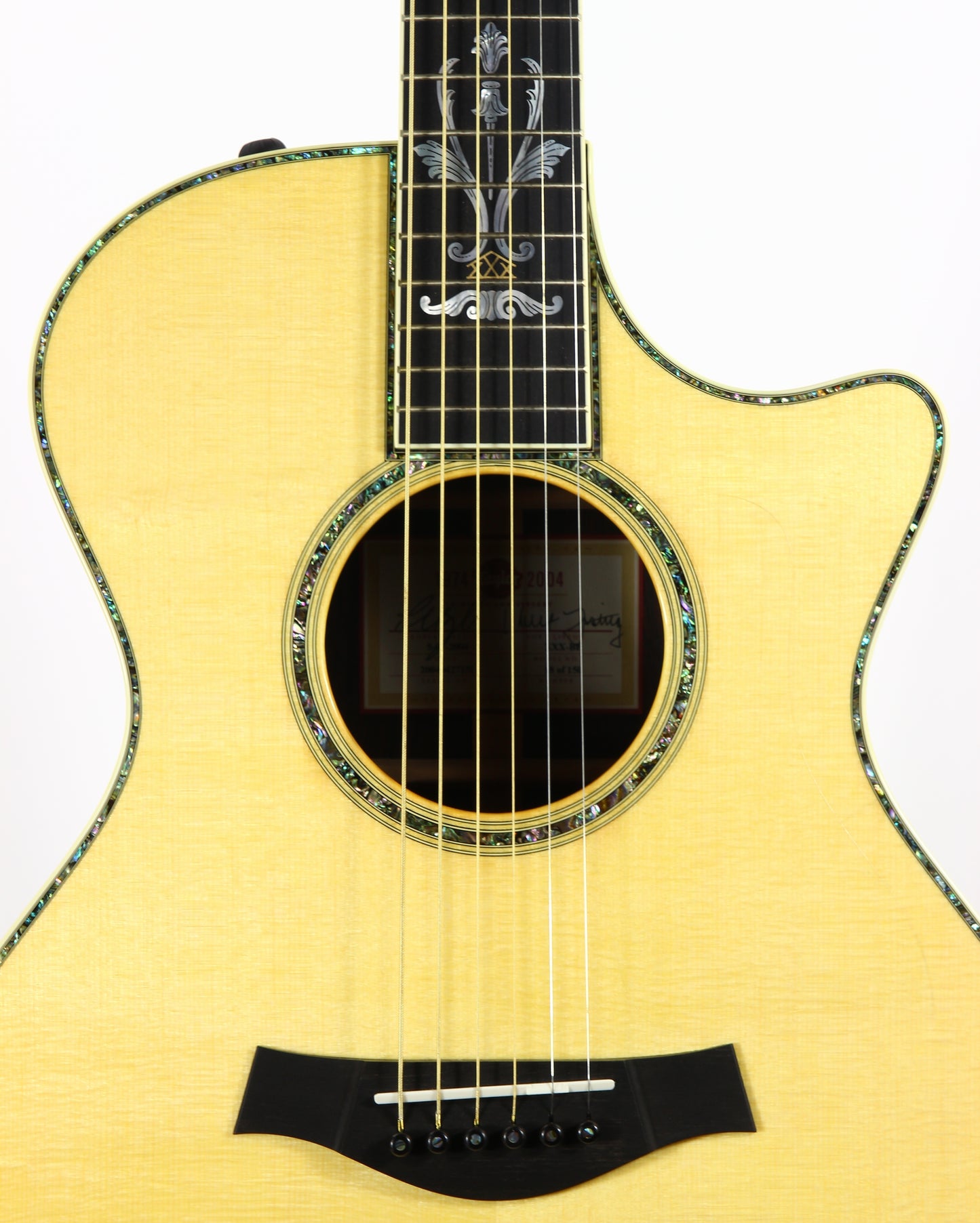 UNPLAYED! 2004 Taylor BRAZILIAN ROSEWOOD XXX-BE 30th Anniversary Acoustic Guitar - Grand Concert, Slotted Headstock