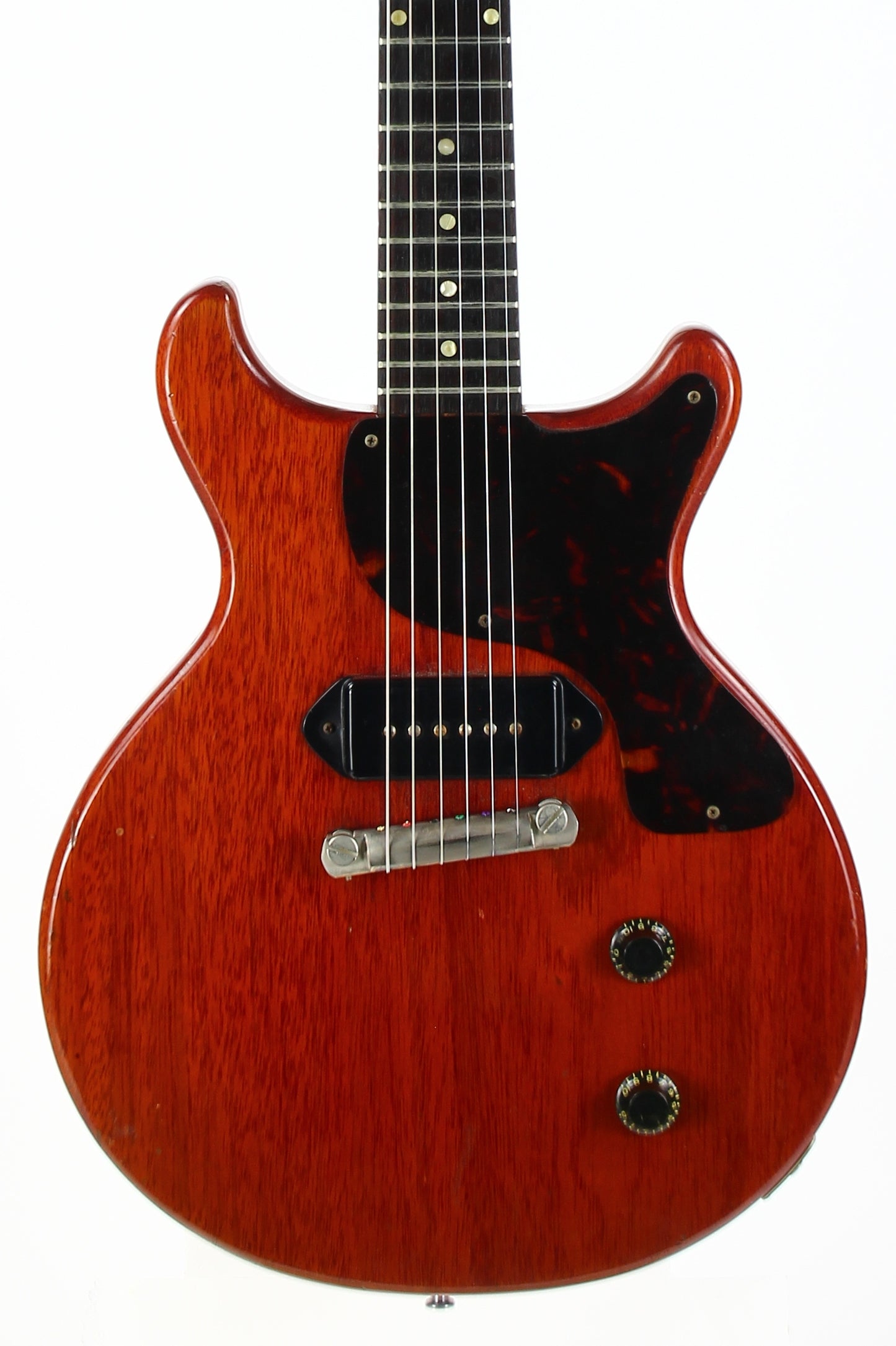 1960 Gibson Les Paul Jr. LP Junior Cherry Red Double Cut DC Cutaway