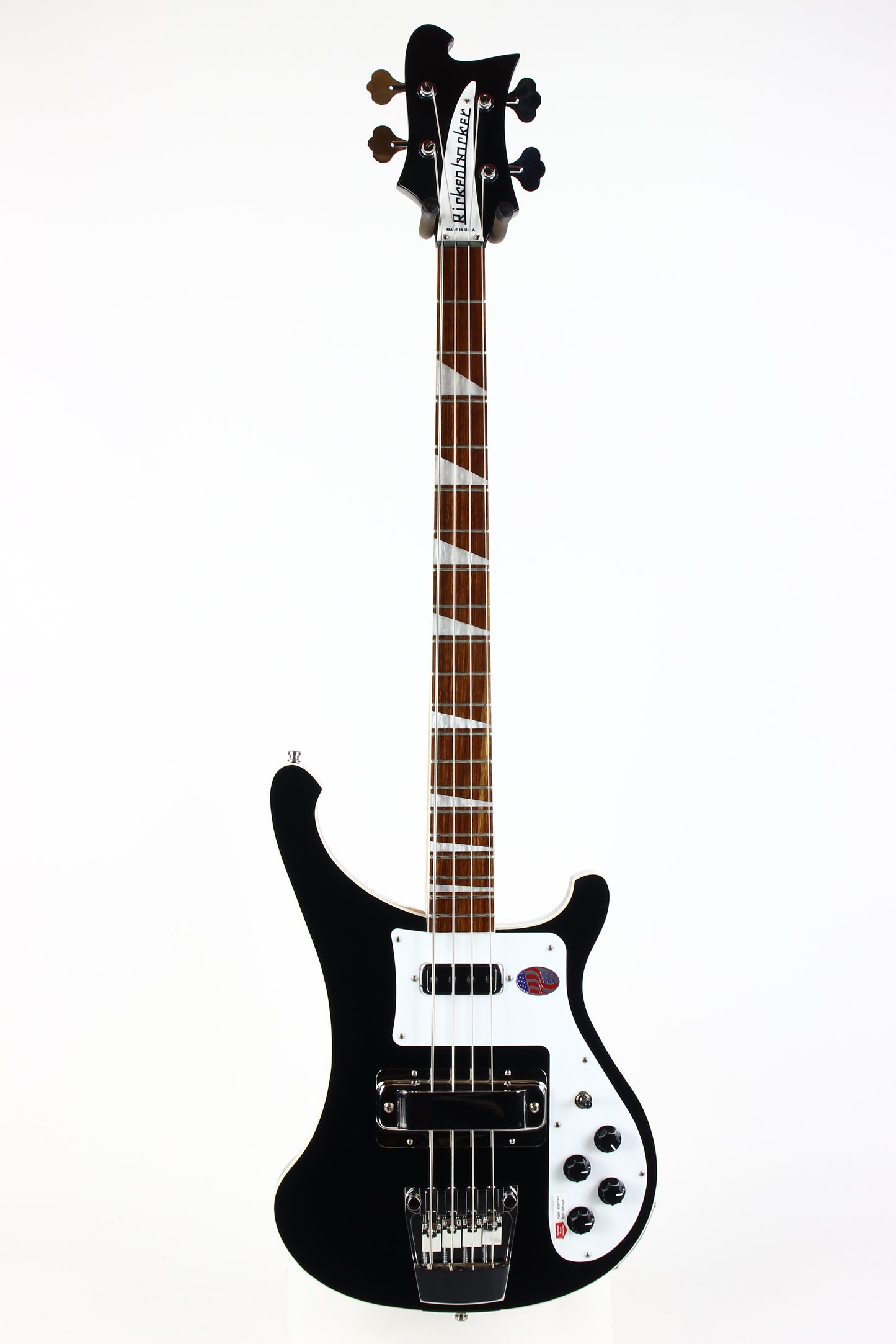 2025 Rickenbacker 4003 Jetglo Black w Original Case! Last of the Old Style!