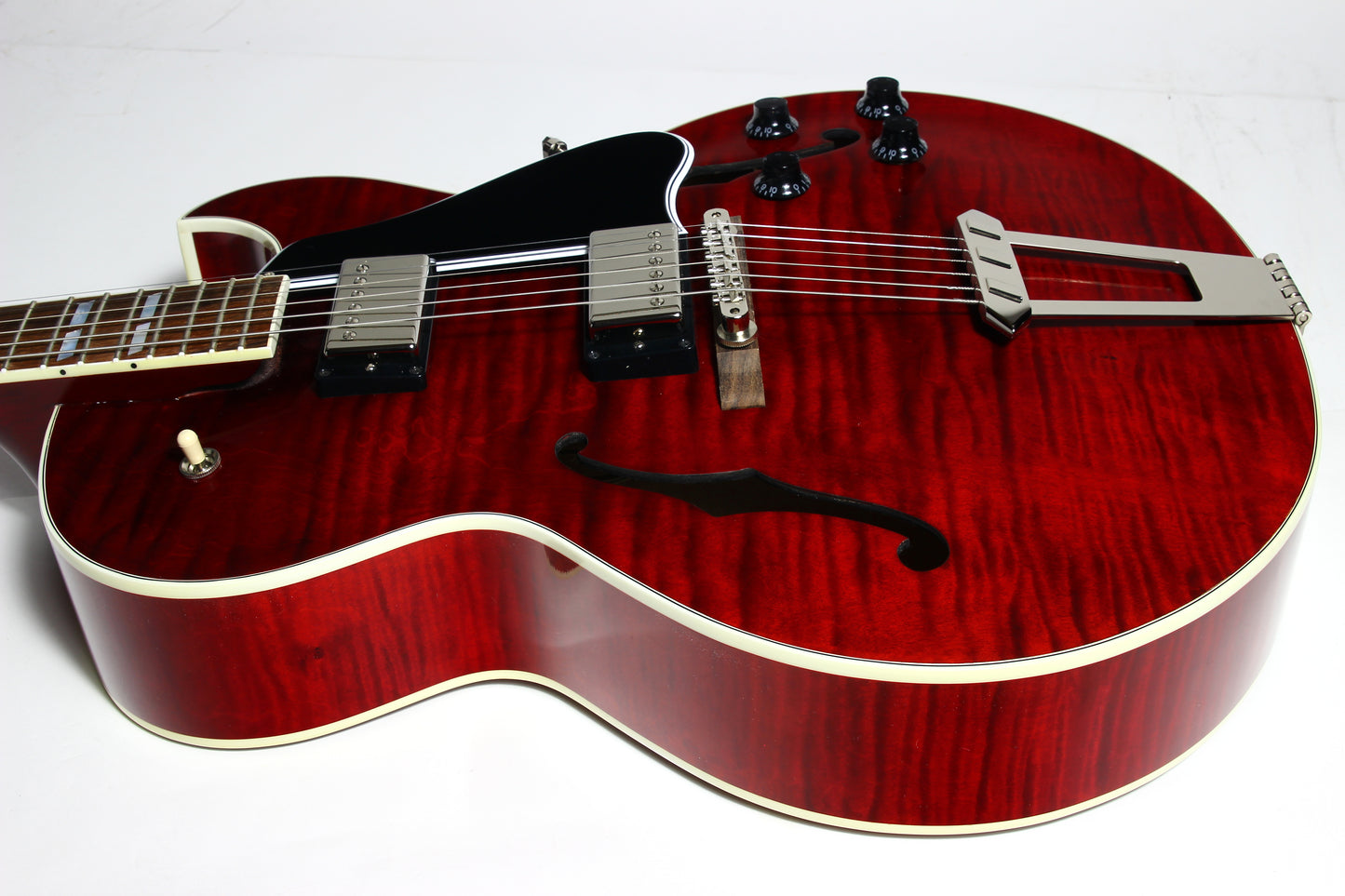 2011 Gibson Custom Shop Memphis ES-175 Wine Red Jazz Archtop Electric Guitar - Beautiful Figuring!