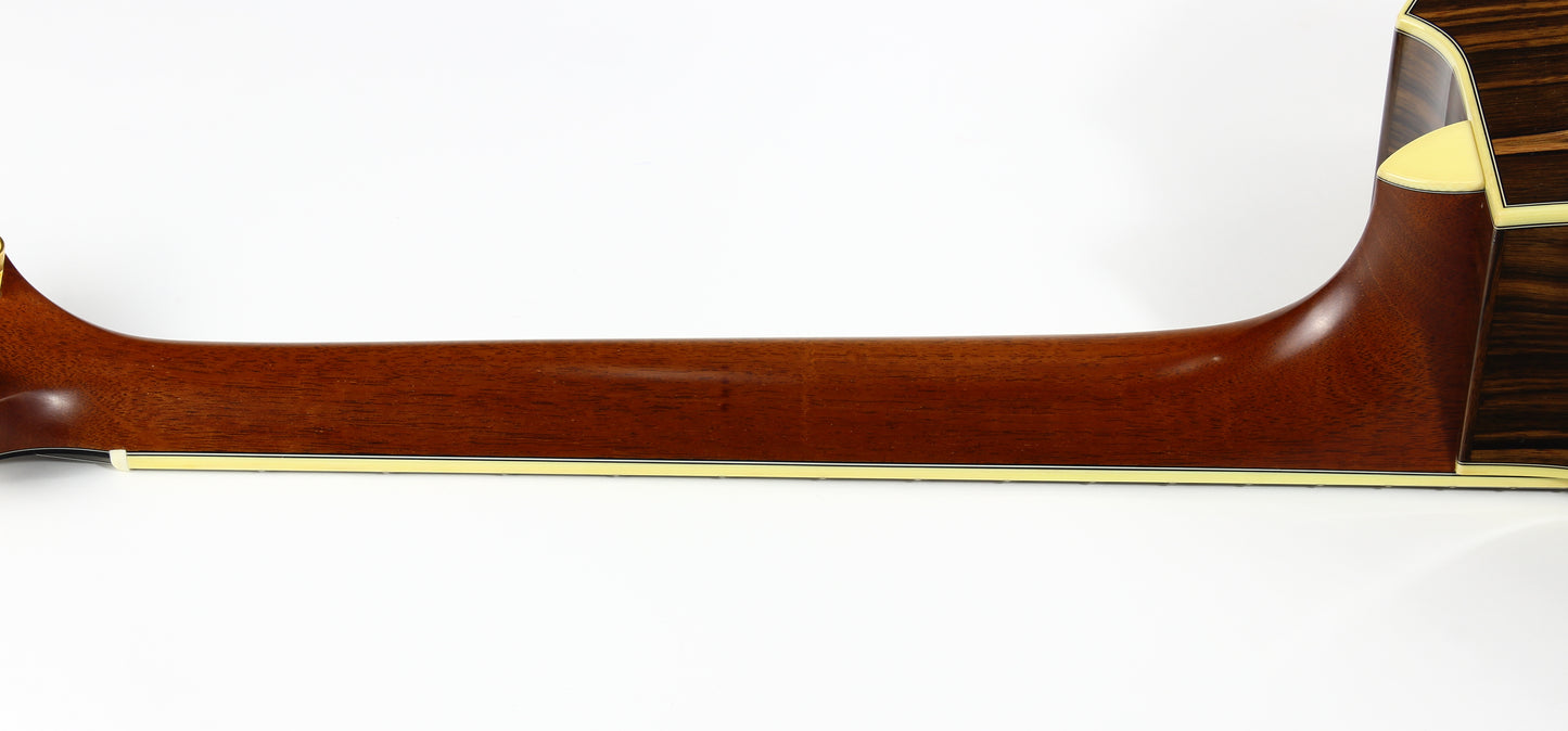 MINT! 1997 Breedlove Custom CM/E Striped Macassar Ebony Acoustic Guitar - Steve Henderson, Masterclass, Exotic!