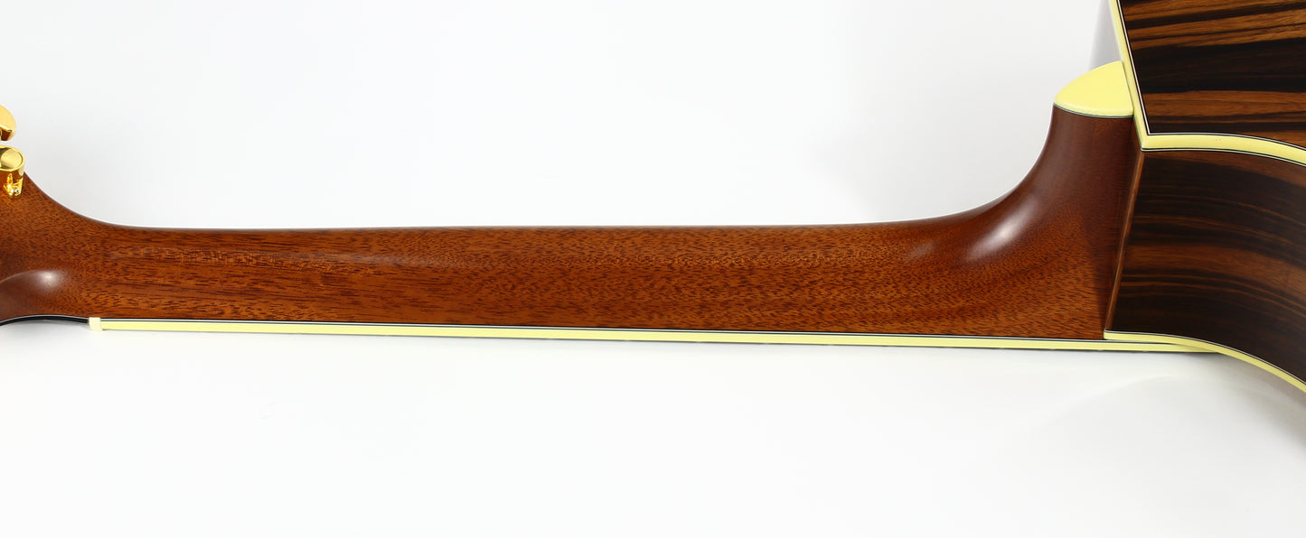 1997 Breedlove USA Custom MJ22/E Striped Macassar Ebony Acoustic 12-String Guitar - Steve Henderson, Masterclass, Exotic!