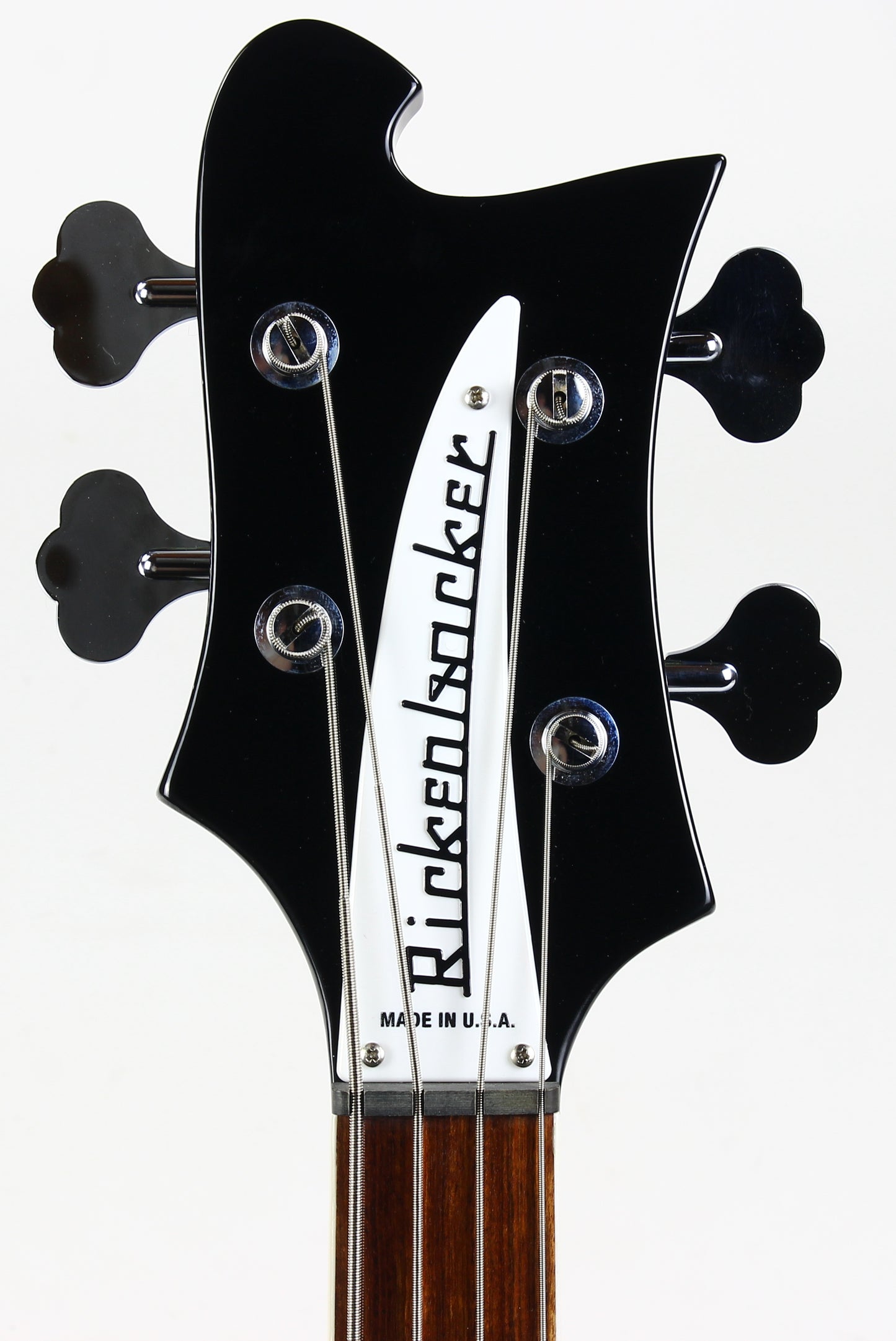 2025 Rickenbacker 4003 Jetglo Black w Original Case! Last of the Old Style!