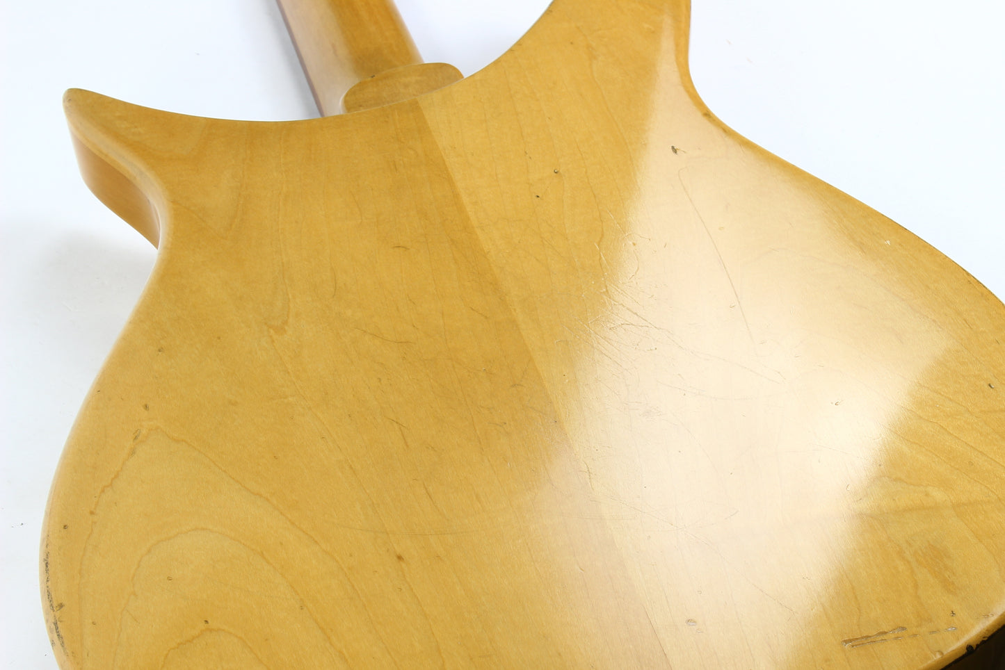 1966 Rickenbacker 325 Mapleglo Natural Vintage Electric Guitar w Original Case! John Lennon Beatles