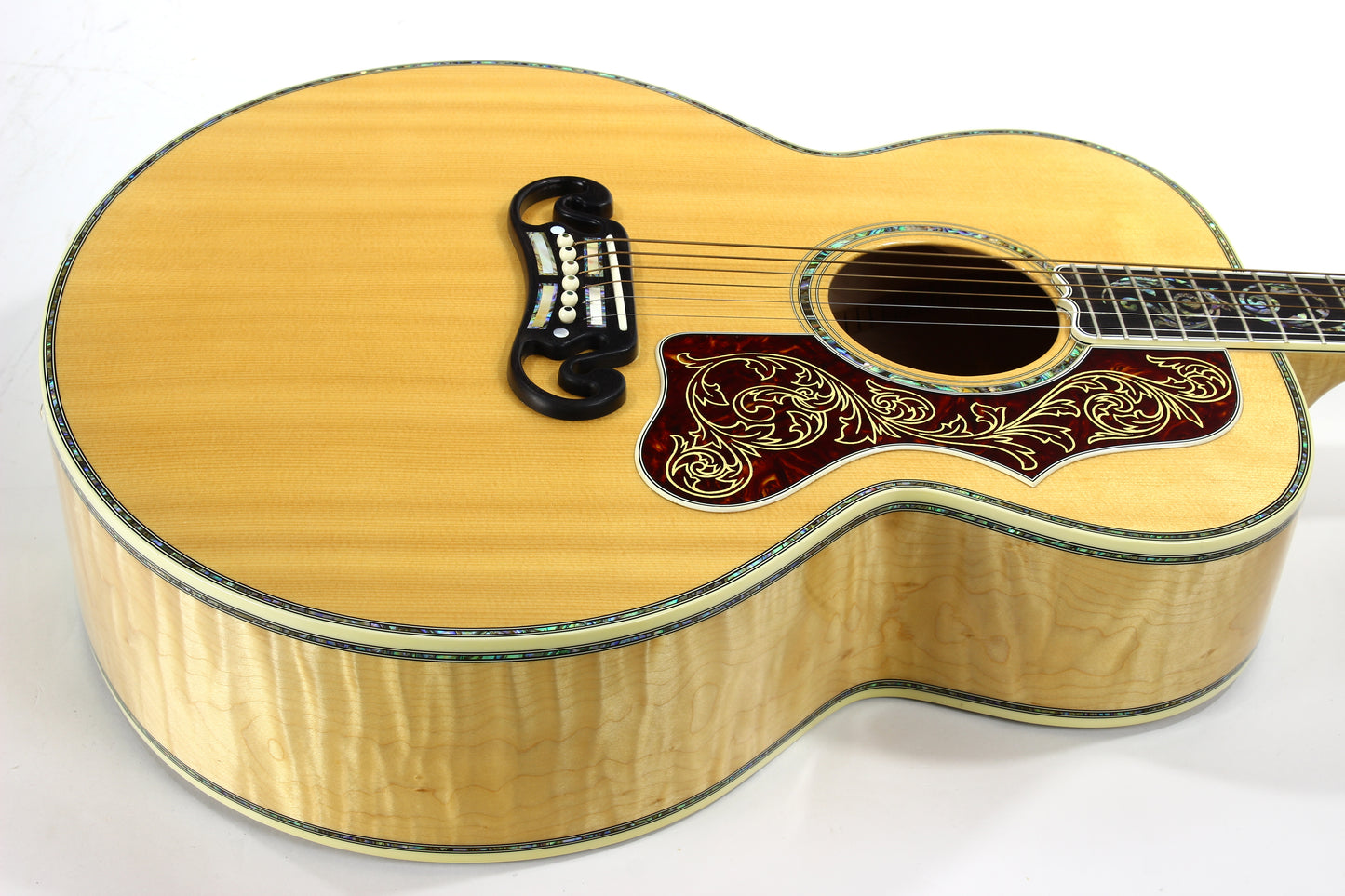 2003 Gibson Custom Shop SJ-200 Vine Jumbo Acoustic Guitar | Abalone Everywhere!