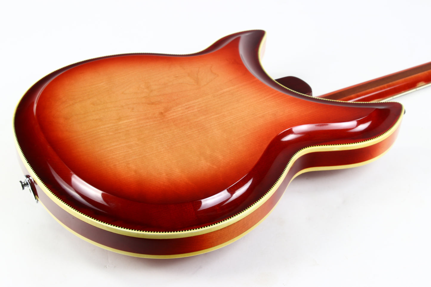 1969 Rickenbacker 381 Fireglo Sunburst German Carve VINTAGE GUITAR Checkerboard Binding!