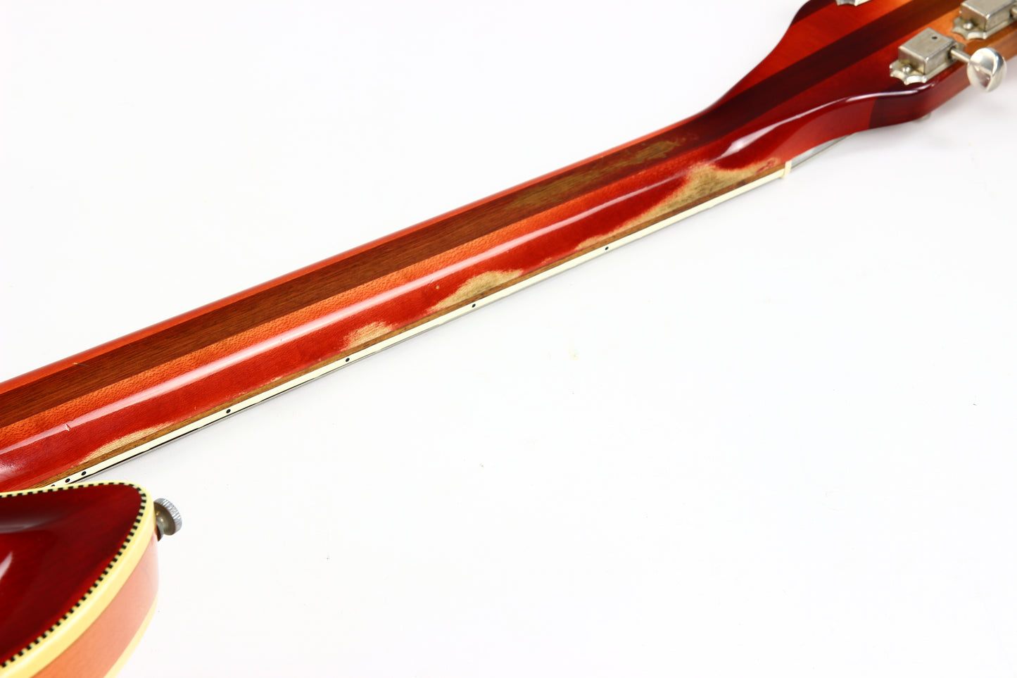 1969 Rickenbacker 381 Fireglo Sunburst German Carve VINTAGE GUITAR Checkerboard Binding!