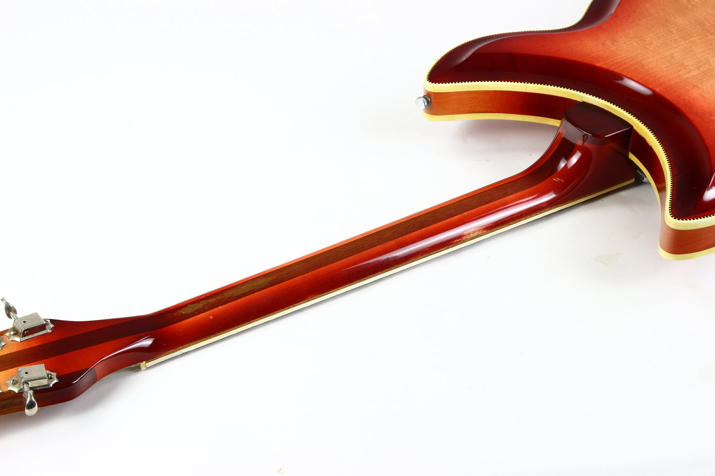 1969 Rickenbacker 381 Fireglo Sunburst German Carve VINTAGE GUITAR Checkerboard Binding!