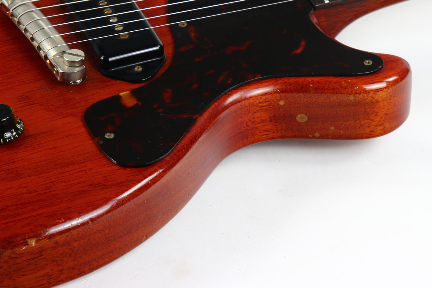 1960 Gibson Les Paul Jr. LP Junior Cherry Red Double Cut DC Cutaway