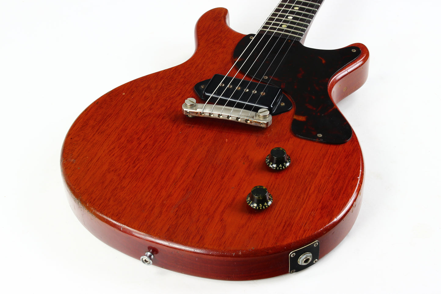 1960 Gibson Les Paul Jr. LP Junior Cherry Red Double Cut DC Cutaway