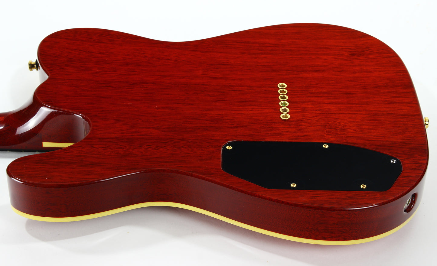 1992 Fender Custom Shop Set Neck Country Artist Telecaster QUILT Sunset Orange Transparent --VERY RARE TELE