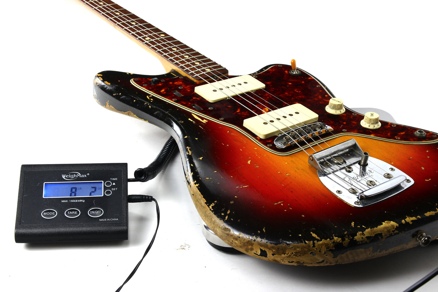 1961 Fender Jazzmaster | Original Vintage Guitar, Slab-Board, Sunburst!