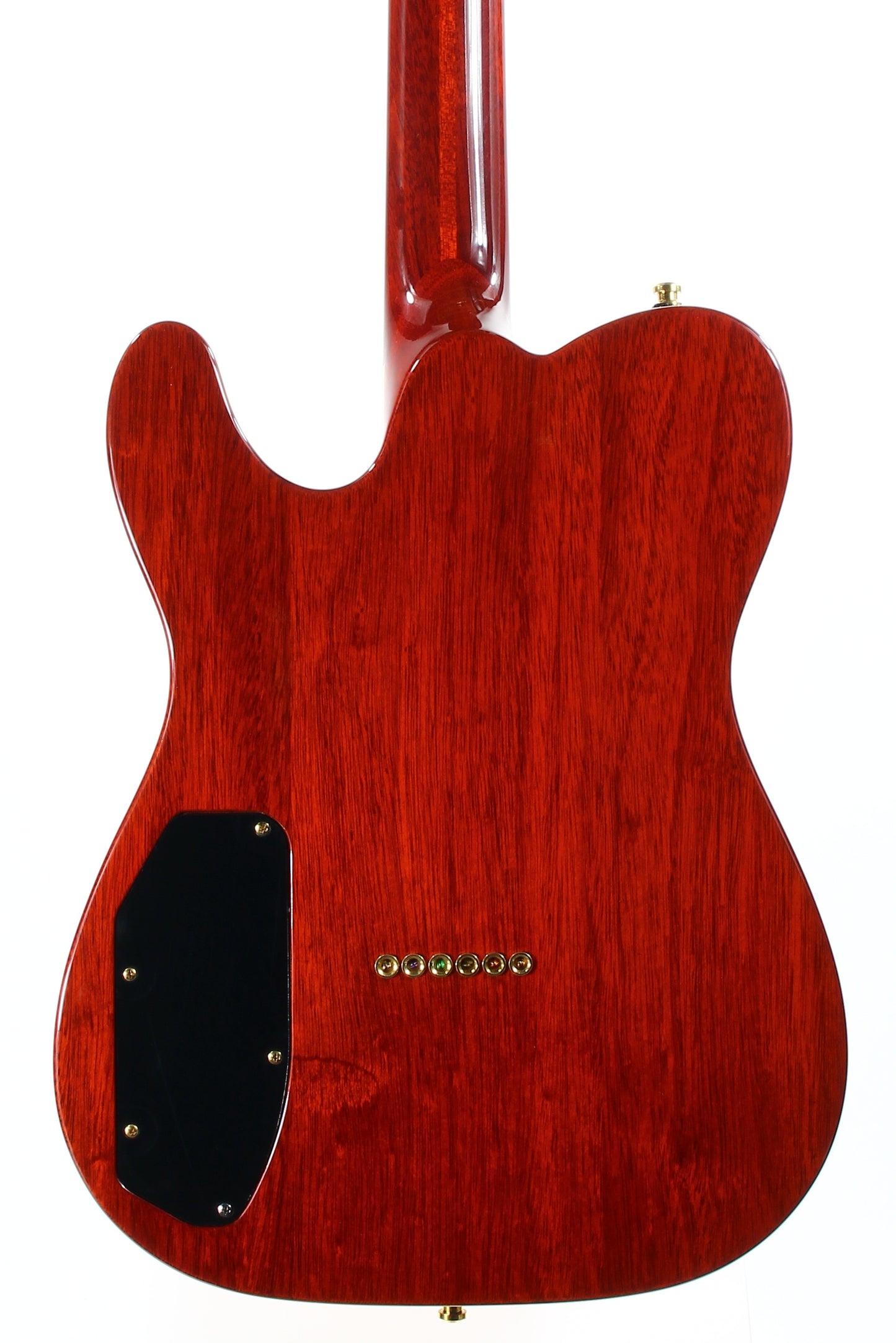 1992 Fender Custom Shop Set Neck Country Artist Telecaster QUILT Sunset Orange Transparent --VERY RARE TELE