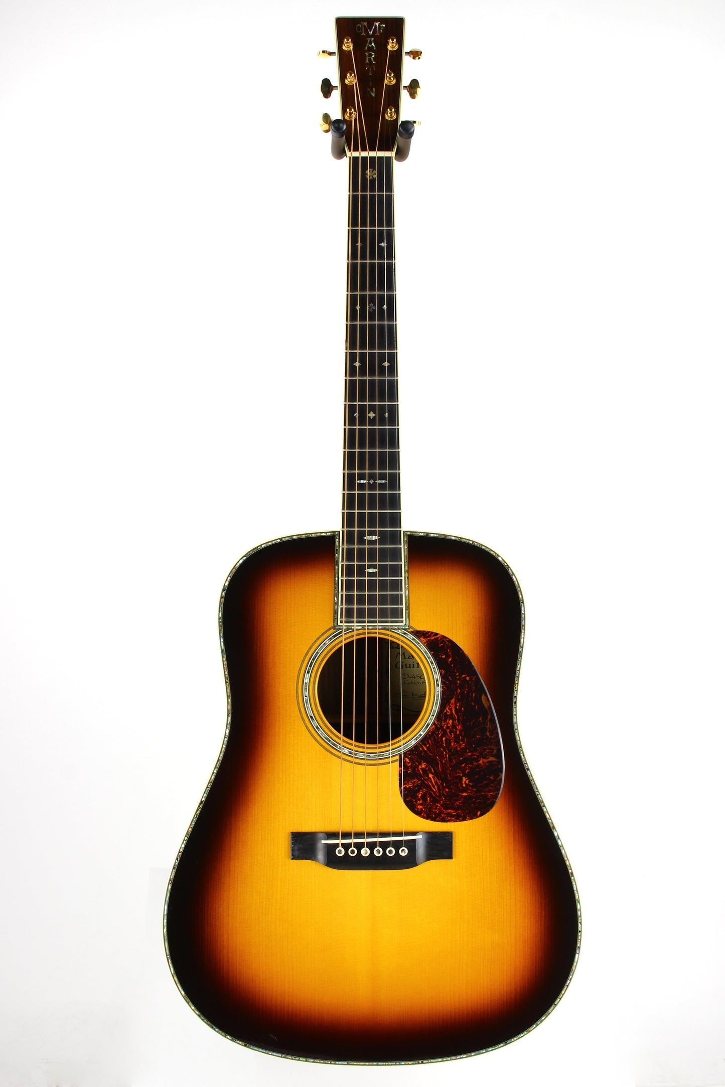 2001 Martin D-45 GE Golden Era Brazilian Rosewood - RARE Sunburst D-45GE Dreadnought, Adi Top d-28