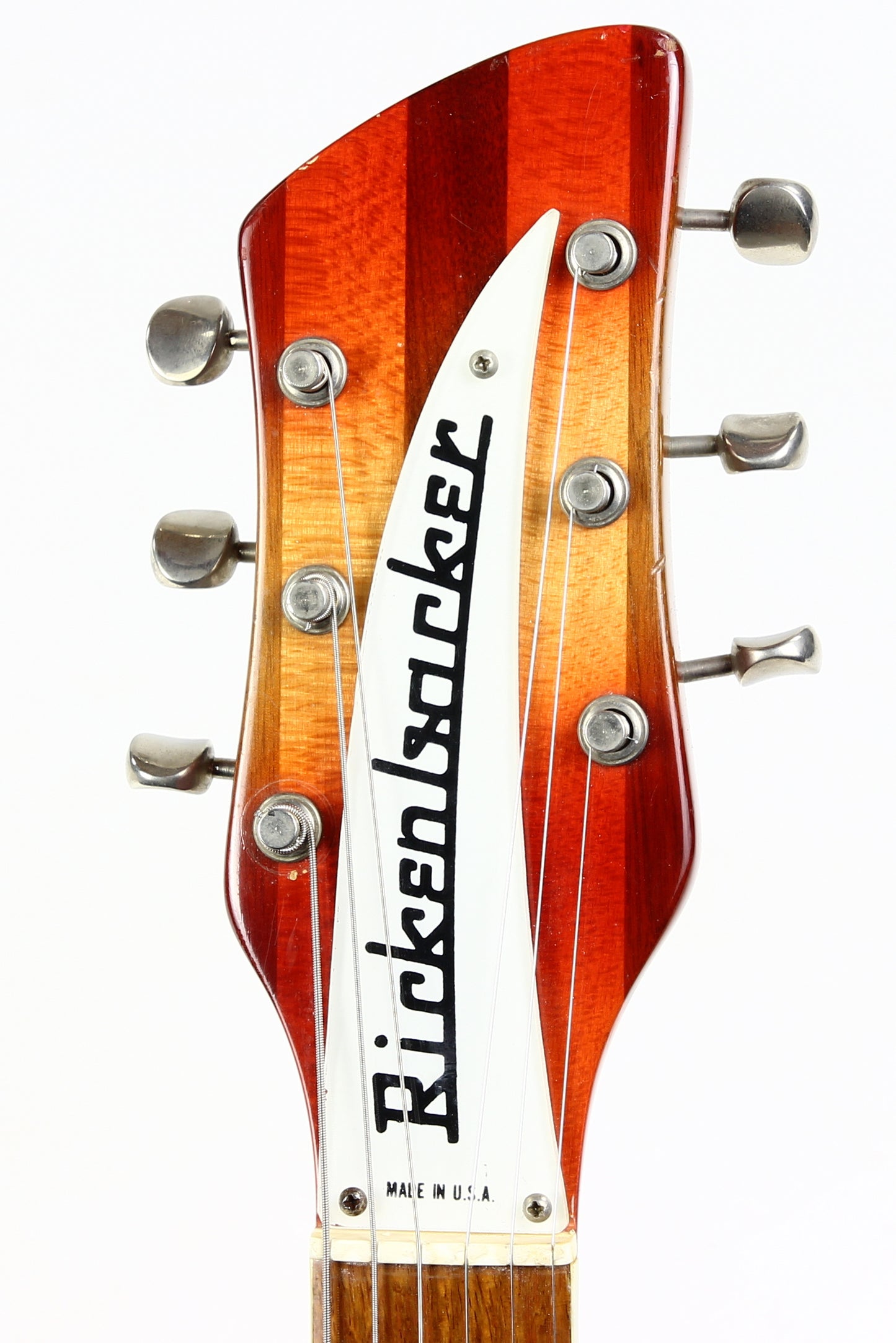 1969 Rickenbacker 381 Fireglo Sunburst German Carve VINTAGE GUITAR Checkerboard Binding!