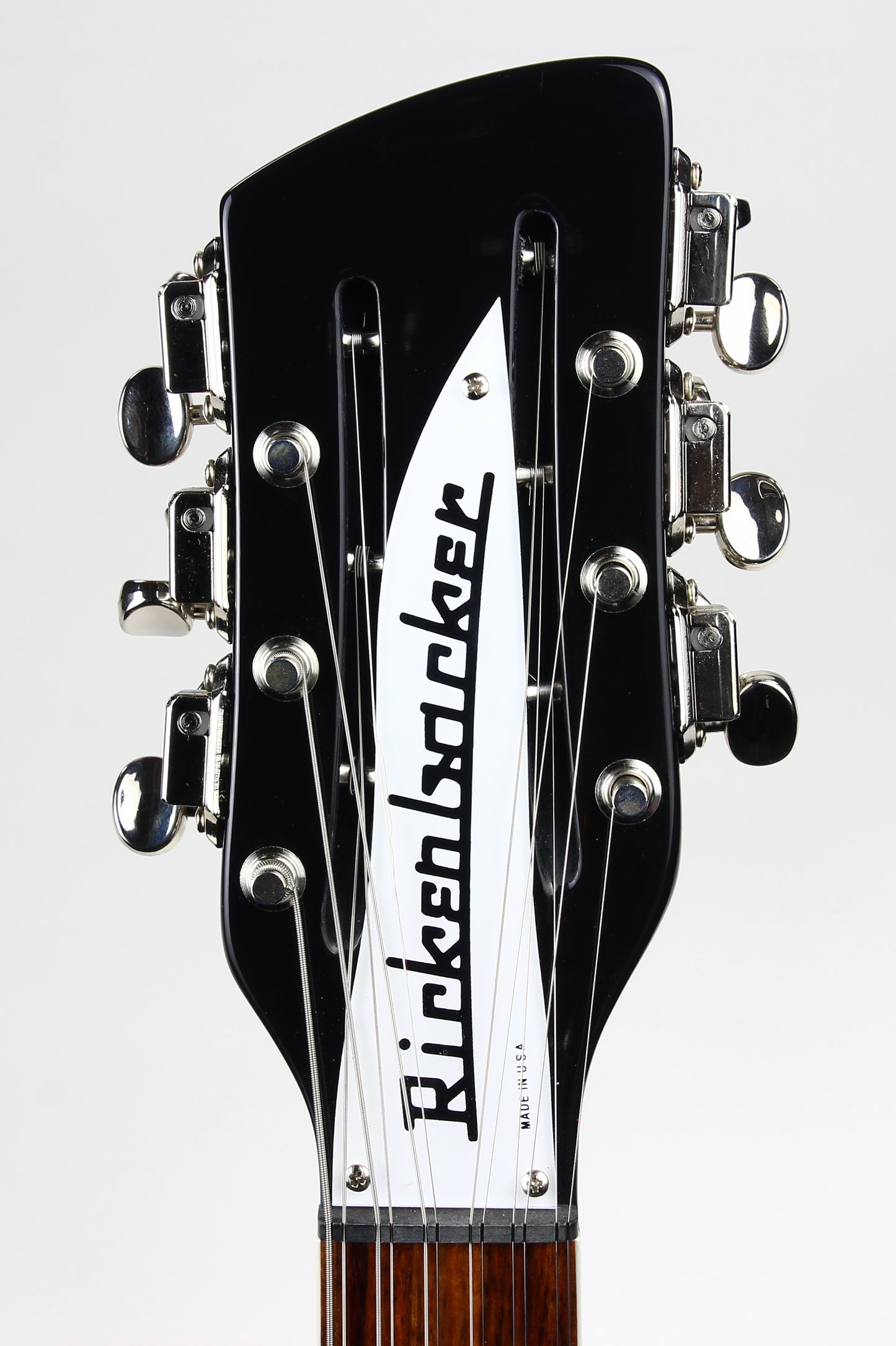 2023 Rickenbacker 1993Plus Jetglo Black 12-String Electric Semi Hollowbody Guitar - MINT/UNPLAYED