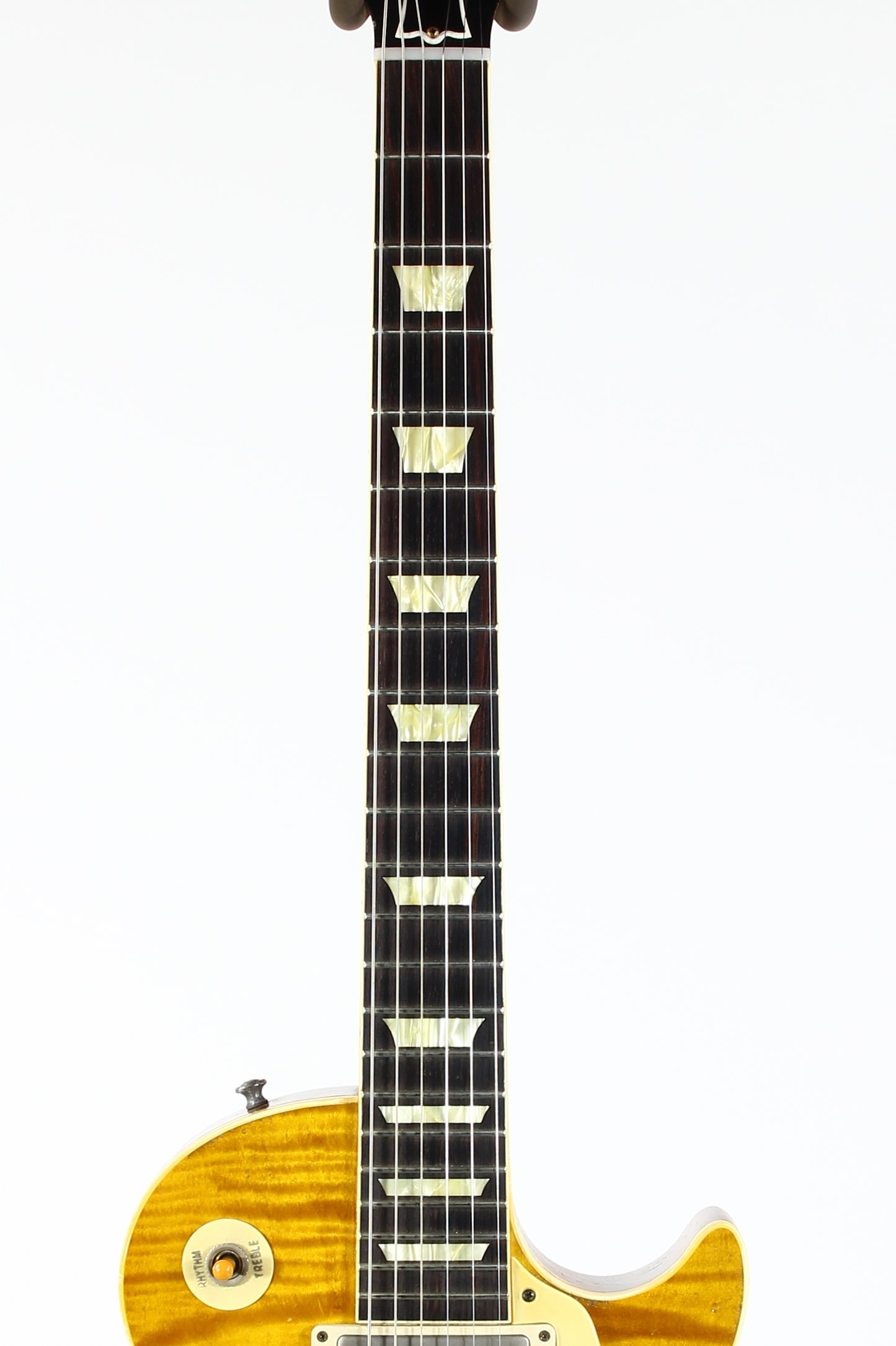 Gibson Custom Tom Murphy Painted Lab Aged BRAZILIAN ROSEWOOD 1959 Les Paul Standard Reissue Limited Edition Tom's Lemon Burst
