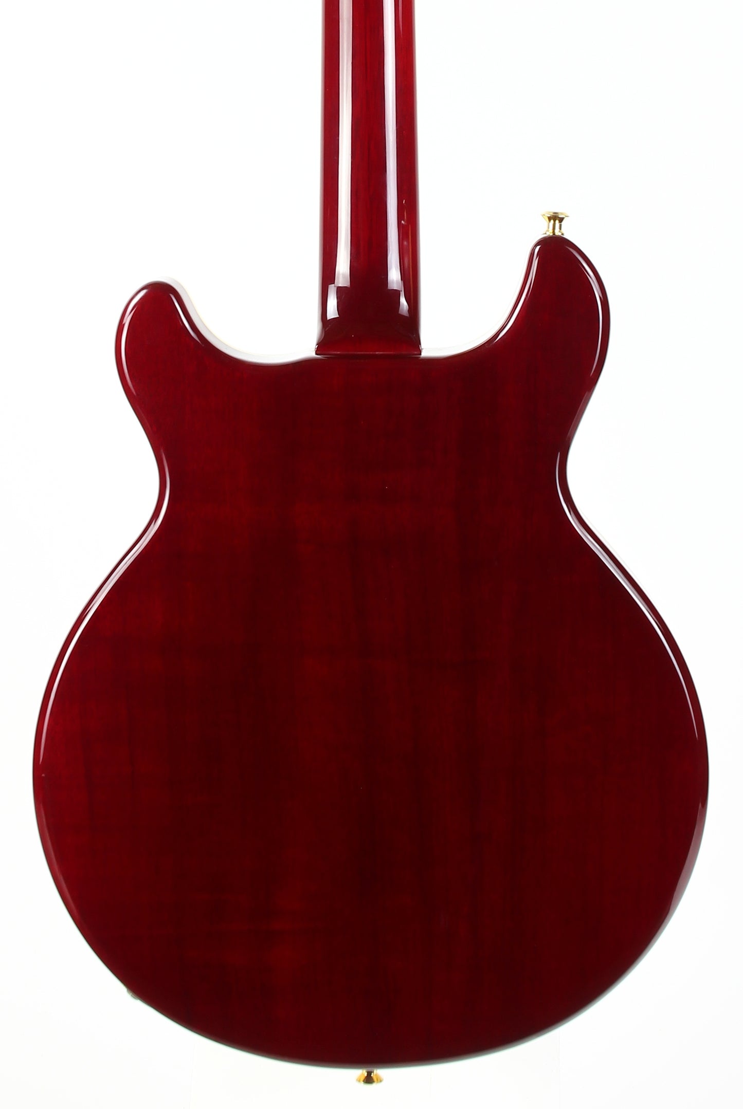 2001 Hamer USA Newport Pro Custom Ruby Red Jazz with Trapeze Tailpiece!