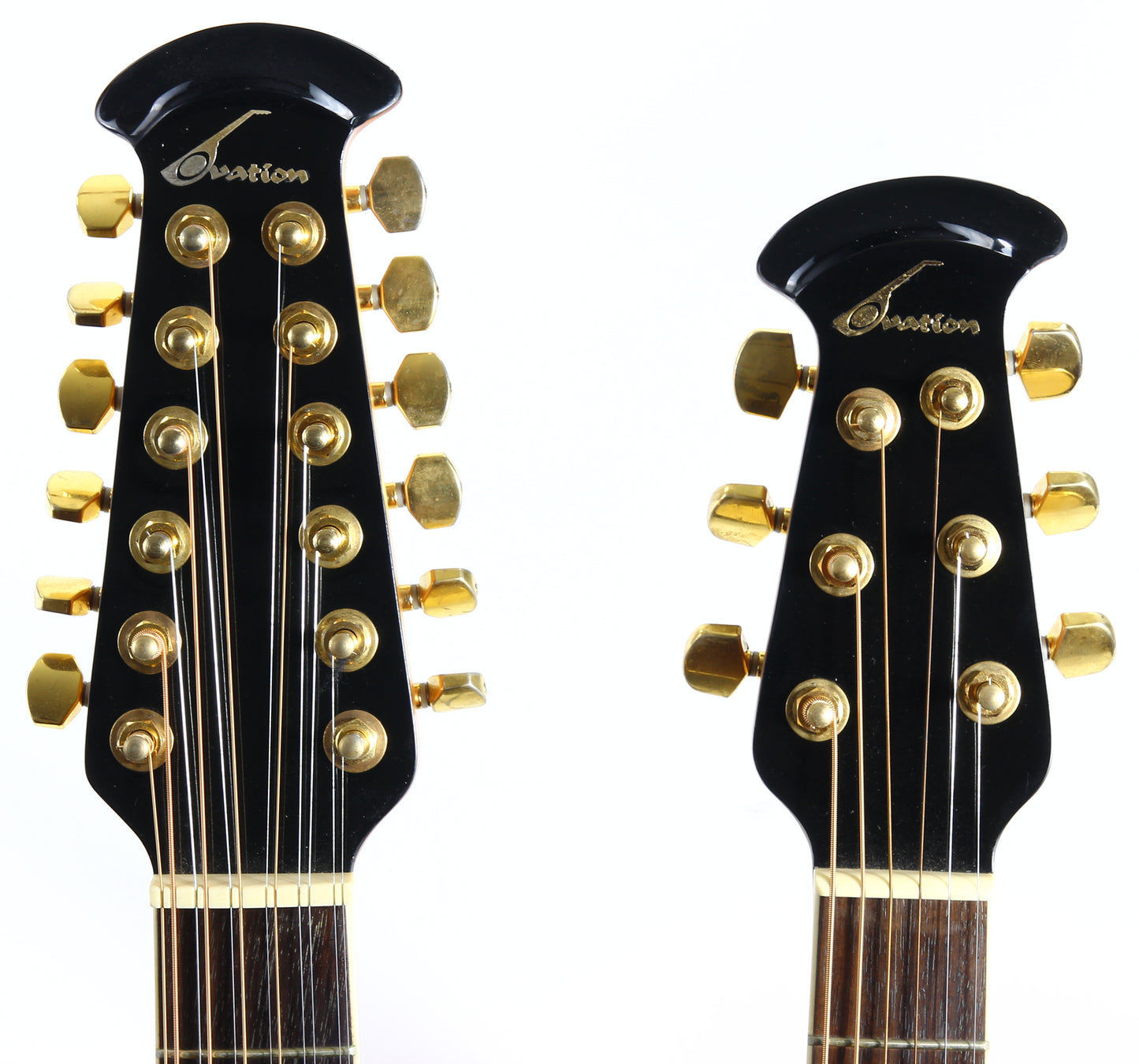 Ovation CSE225 Celebrity Double Neck Guitar | Uncommon Blue Burst Finish