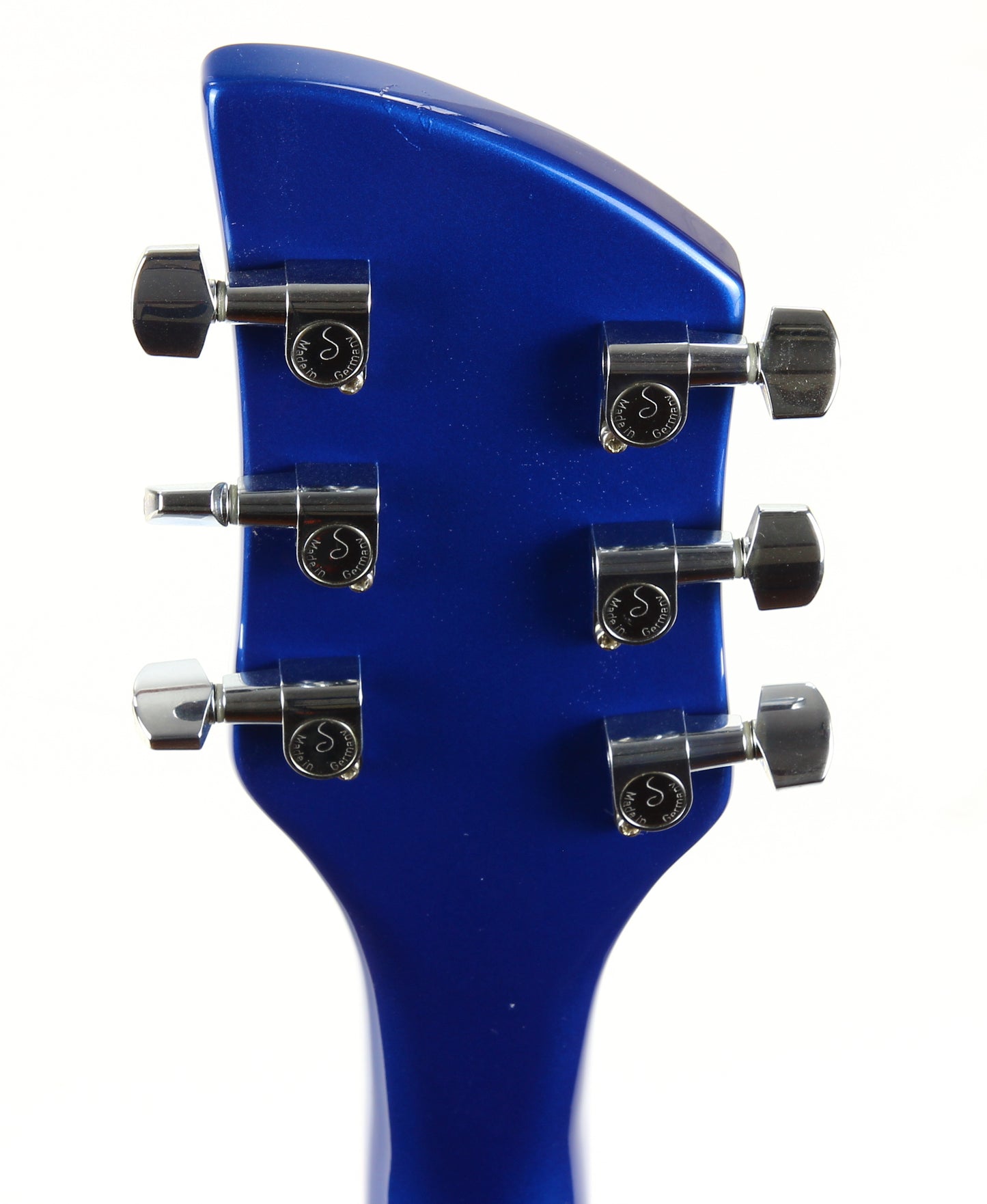 1998 Rickenbacker 330 Midnight Blue | Semi Hollow Electric Guitar, Earlier Lighter Mid Blue