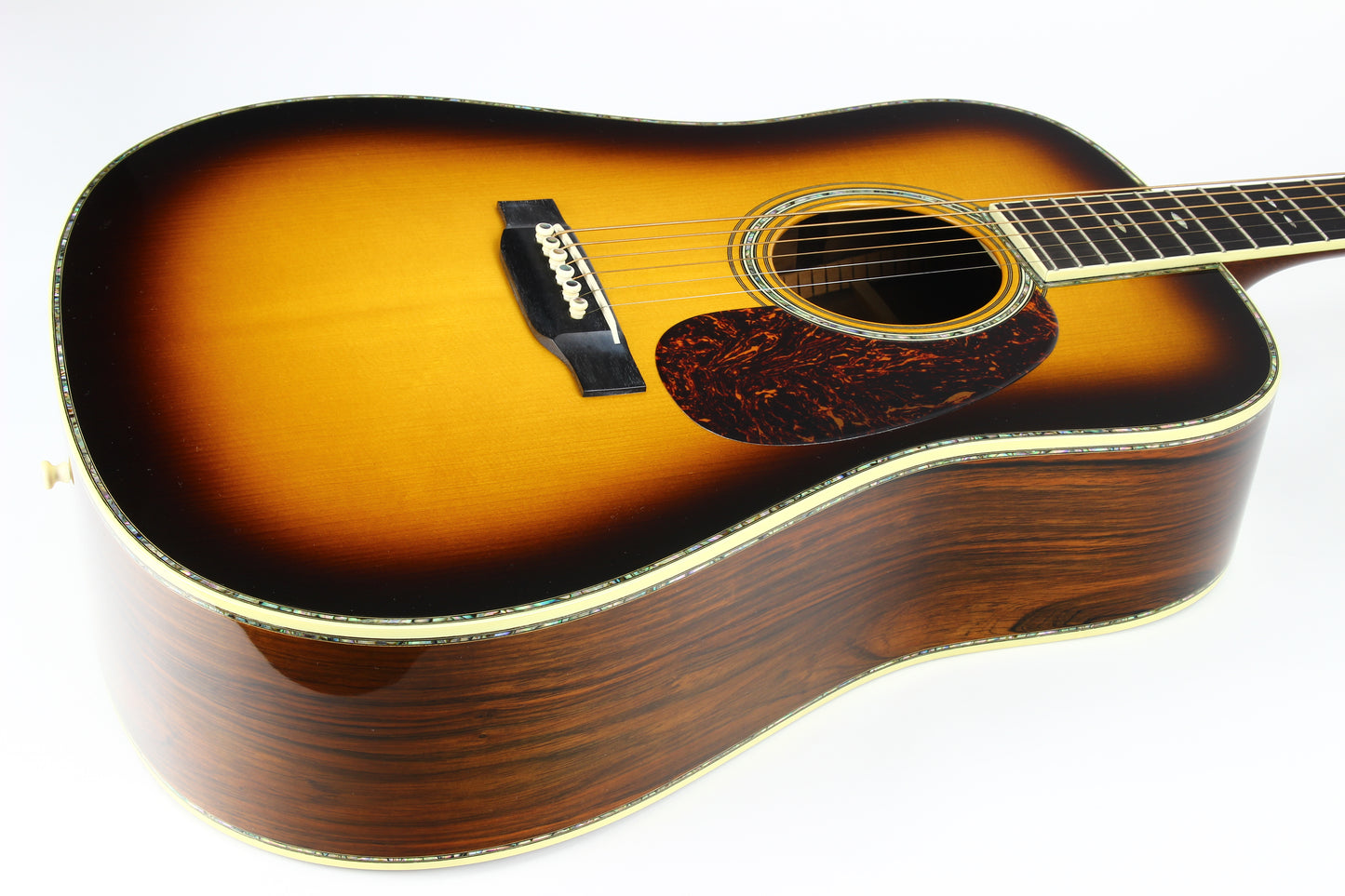 2001 Martin D-45 GE Golden Era Brazilian Rosewood - RARE Sunburst D-45GE Dreadnought, Adi Top d-28