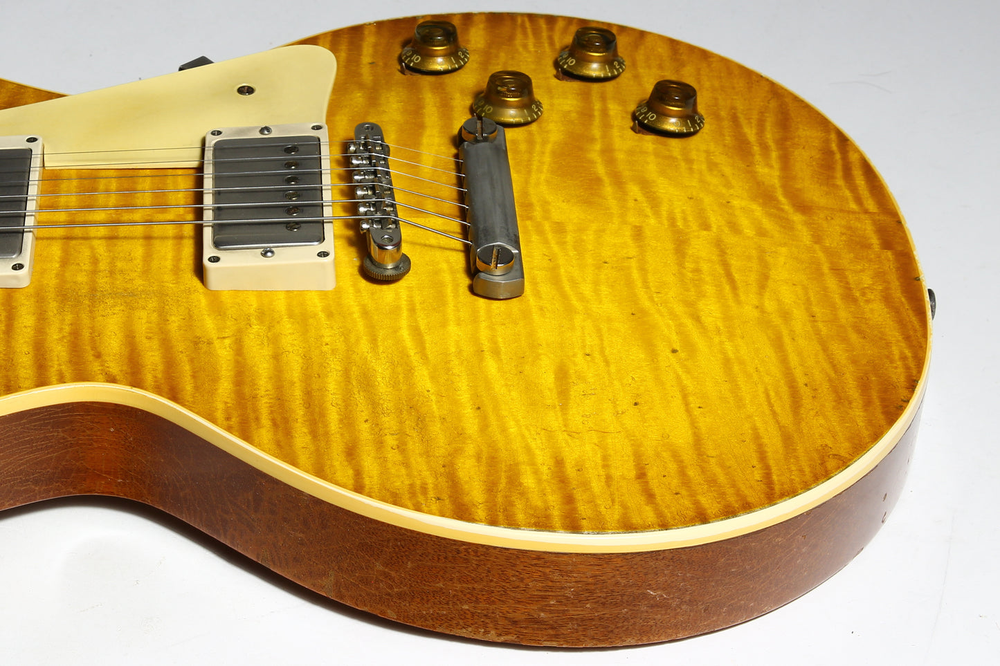 Gibson Custom Tom Murphy Painted Lab Aged BRAZILIAN ROSEWOOD 1959 Les Paul Standard Reissue Limited Edition Tom's Lemon Burst