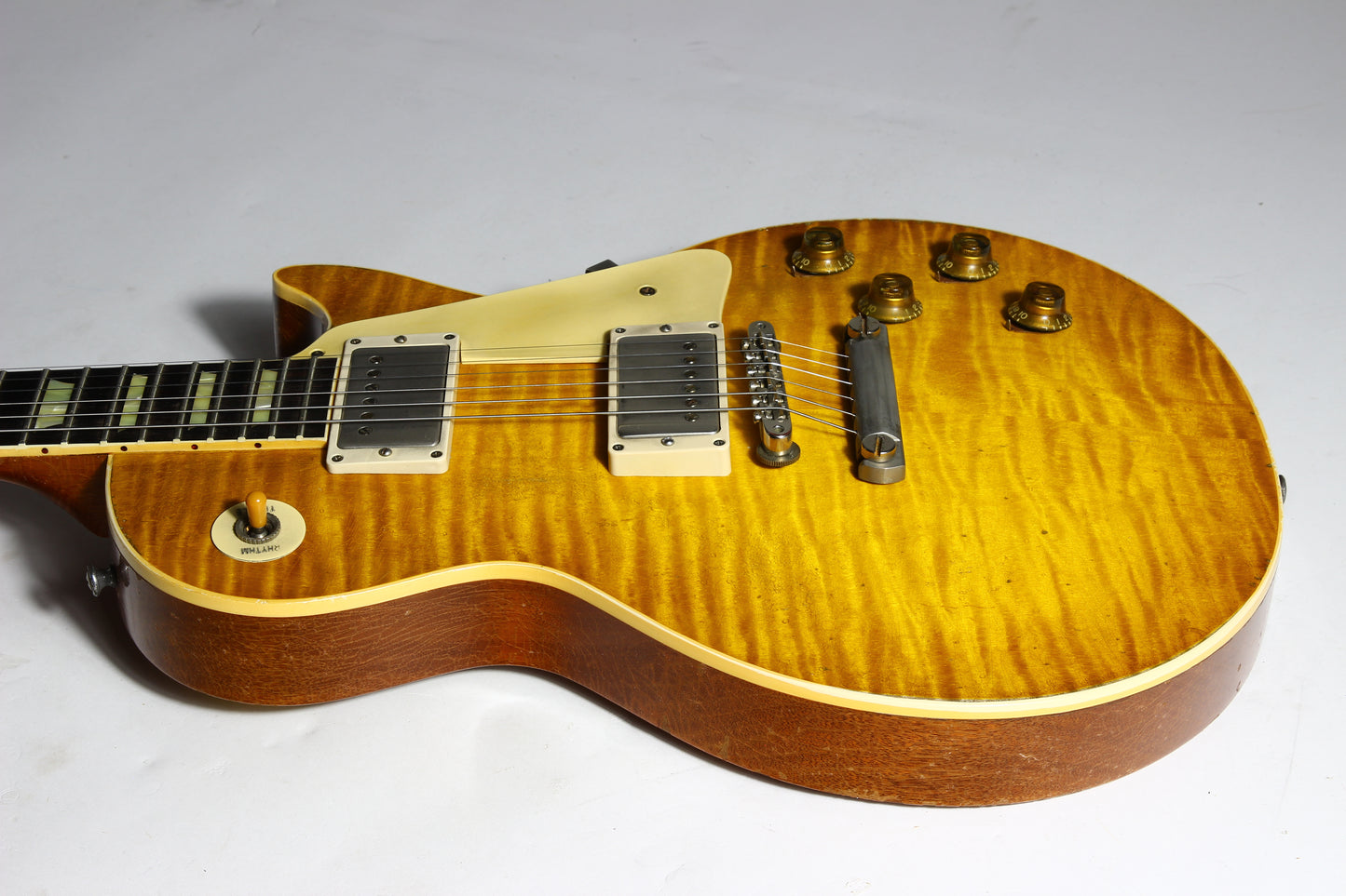 Gibson Custom Tom Murphy Painted Lab Aged BRAZILIAN ROSEWOOD 1959 Les Paul Standard Reissue Limited Edition Tom's Lemon Burst